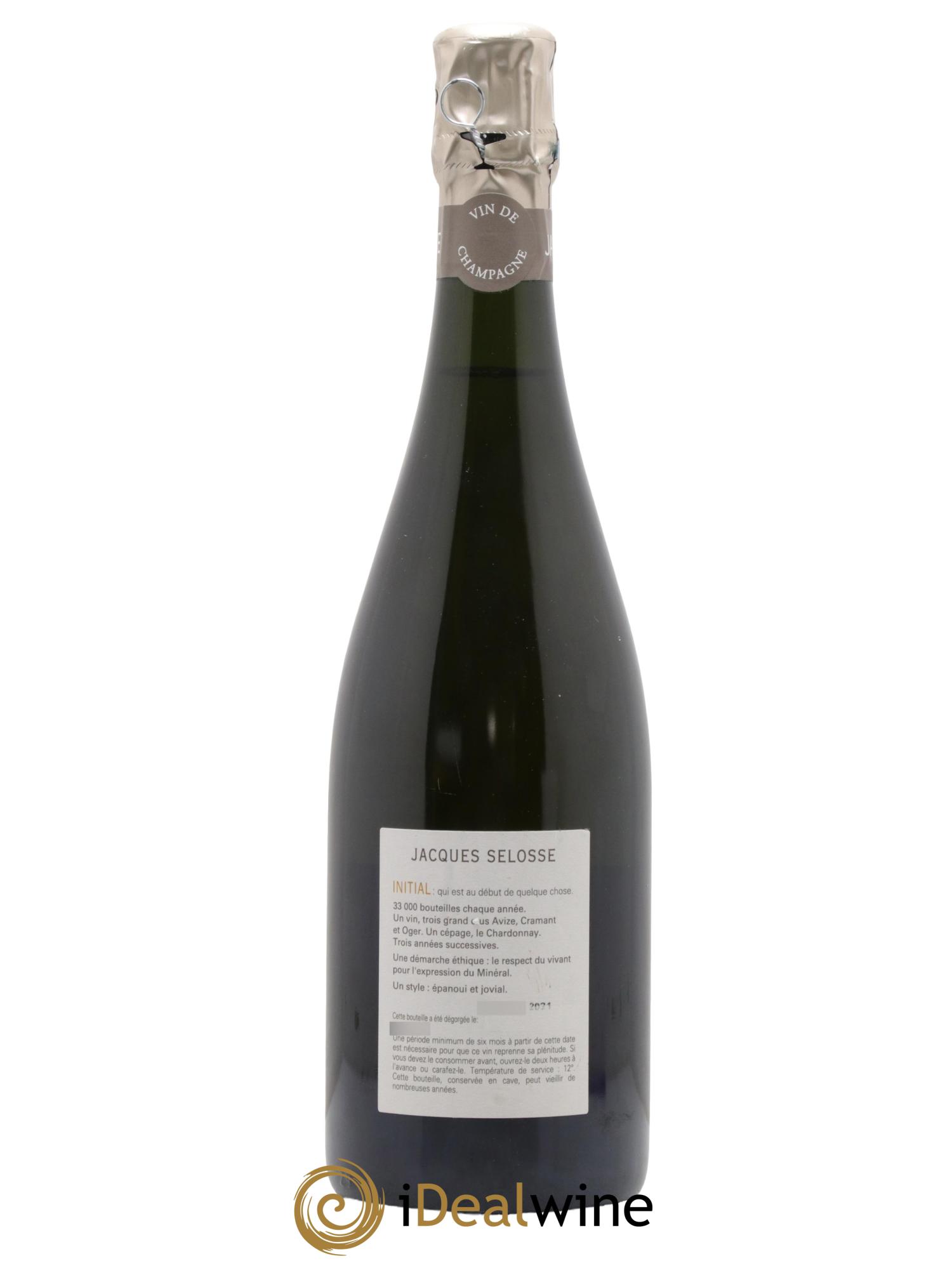 Brut Initial Jacques Selosse - Posten von 1 Flasche - 1