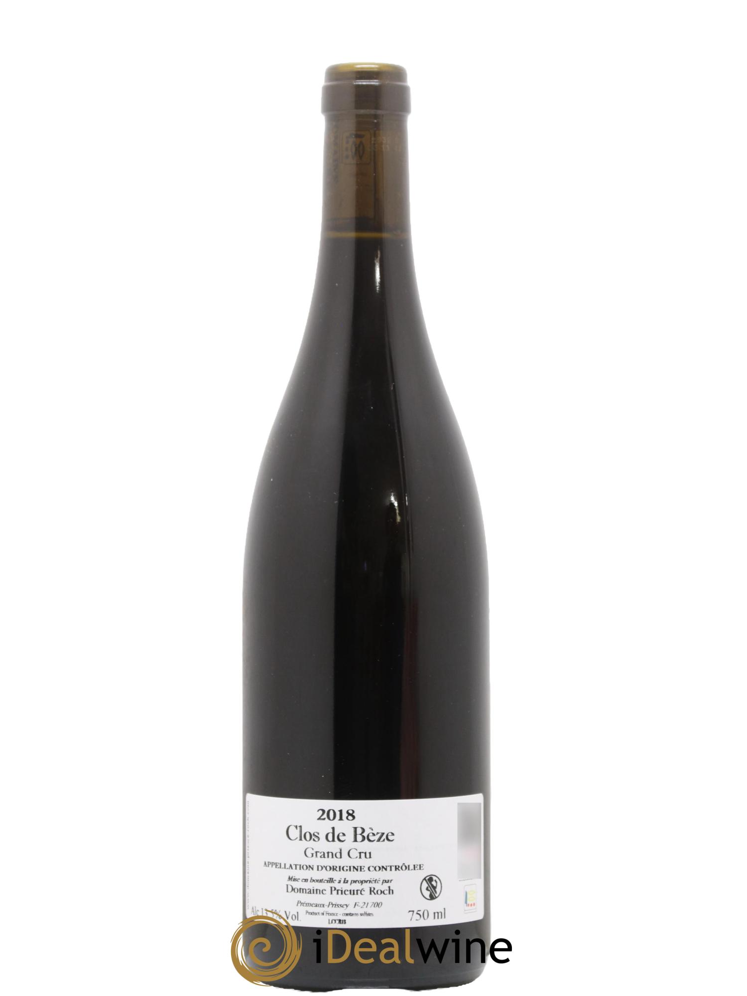 Chambertin Clos de Bèze Grand Cru Prieuré Roch 2018 - Posten von 1 Flasche - 1