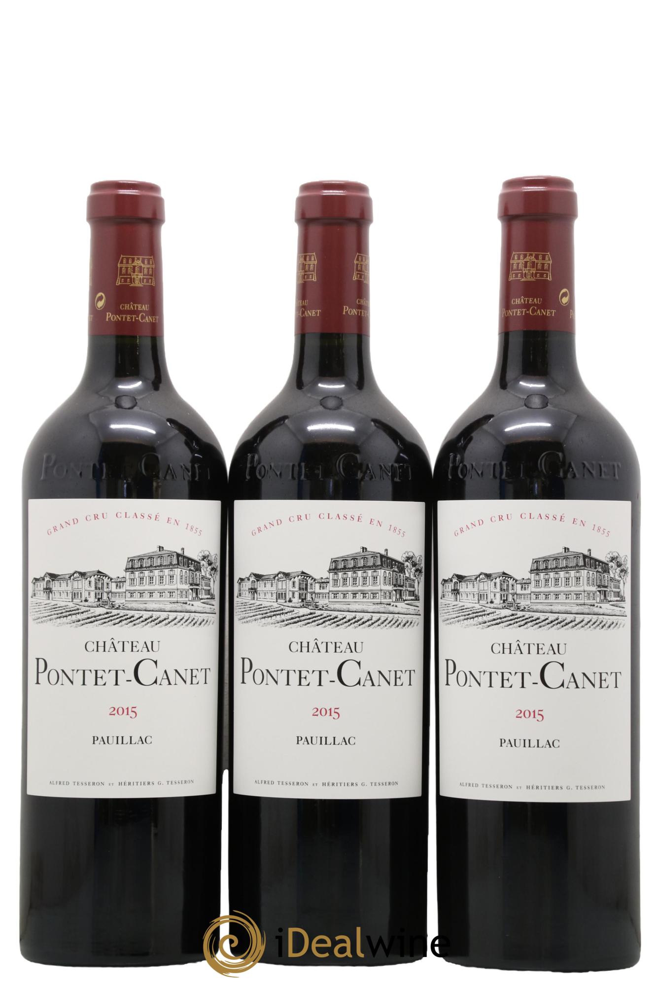 Château Pontet Canet 5ème Grand Cru Classé 2015 - Lotto di 6 bottiglie - 2