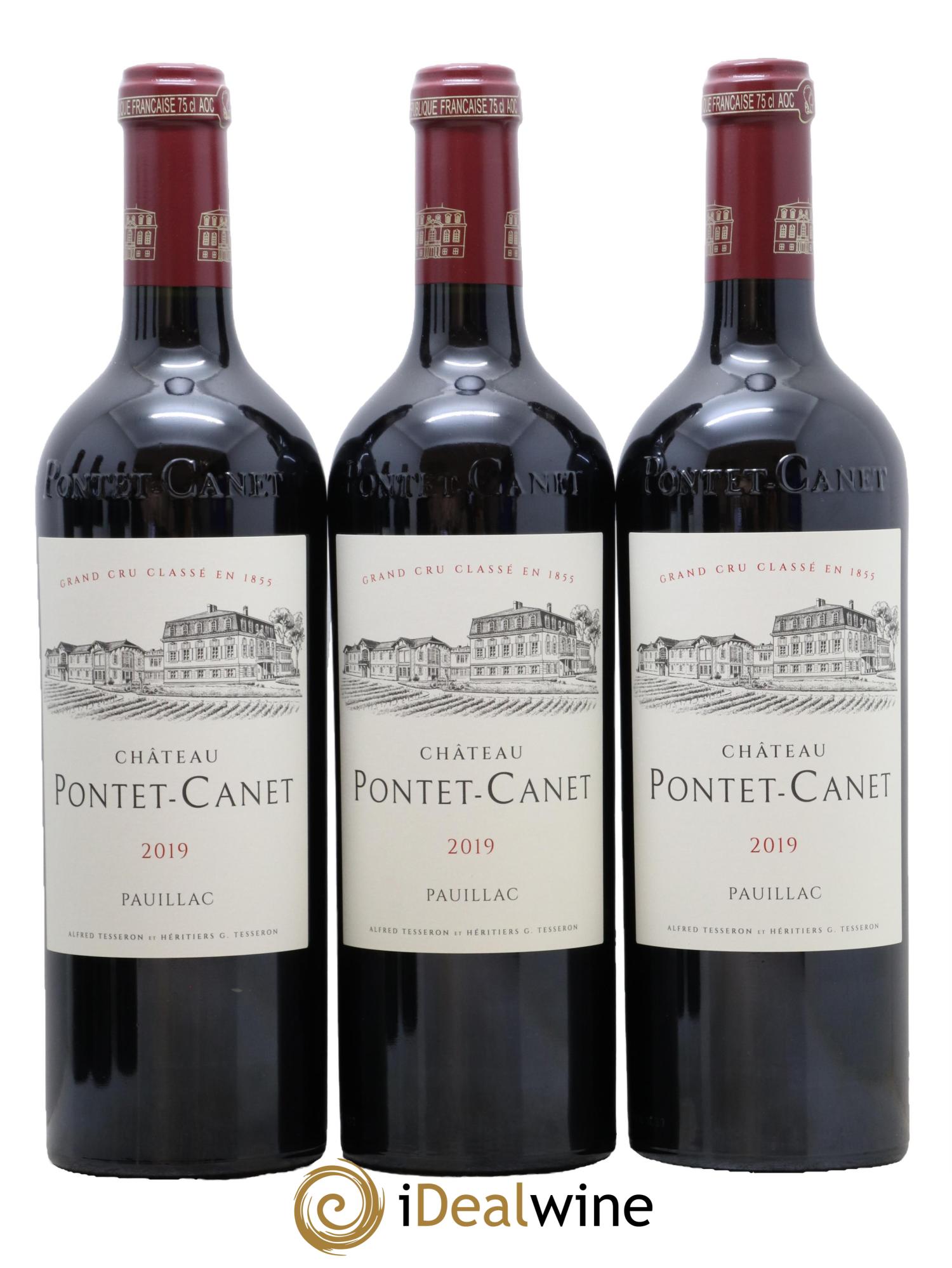 Château Pontet Canet 5ème Grand Cru Classé 2019 - Posten von 6 Flaschen - 1