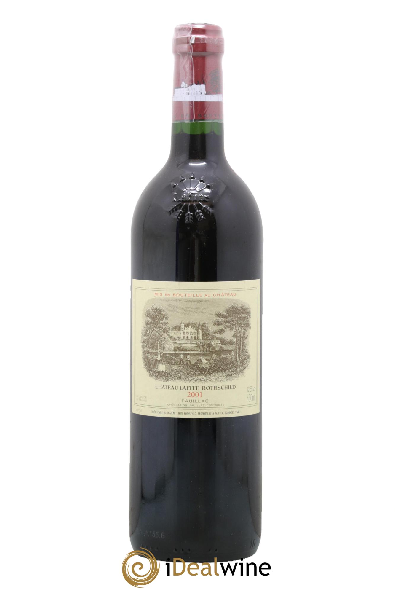 Château Lafite Rothschild 1er Grand Cru Classé 2001 - Posten von 1 Flasche - 0