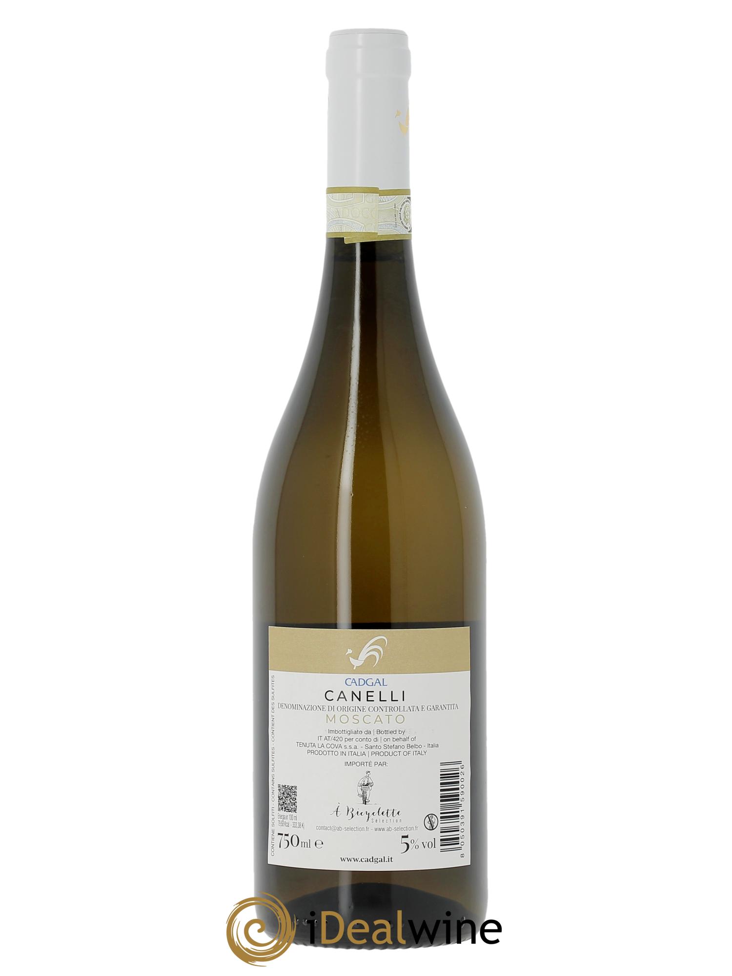 Moscato d'Asti DOCG Sant Ilario Ca'D'Gal  2023 - Lot de 1 bouteille - 1