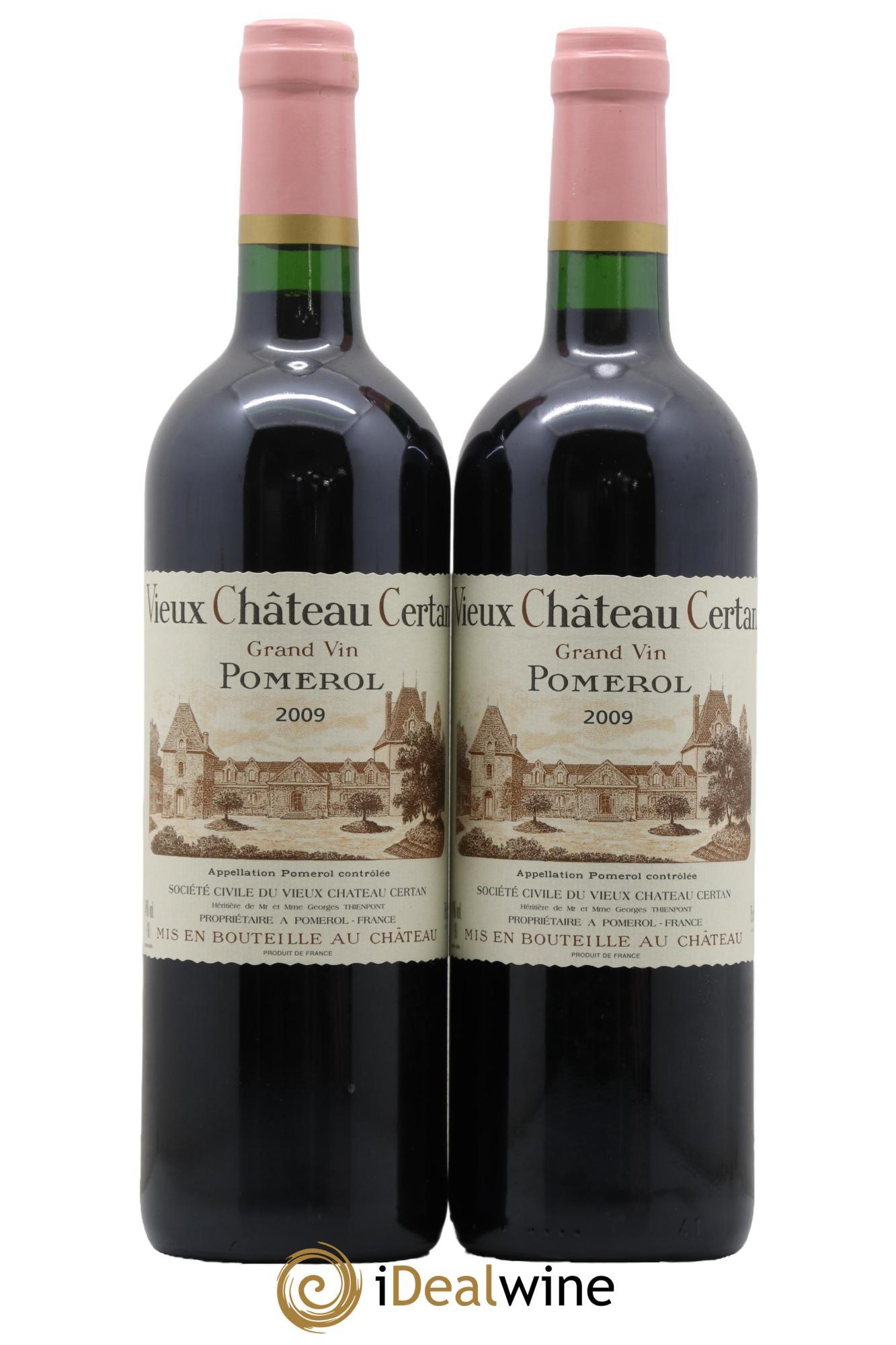 Vieux Château Certan 2009 - Lotto di 2 bottiglie - 0