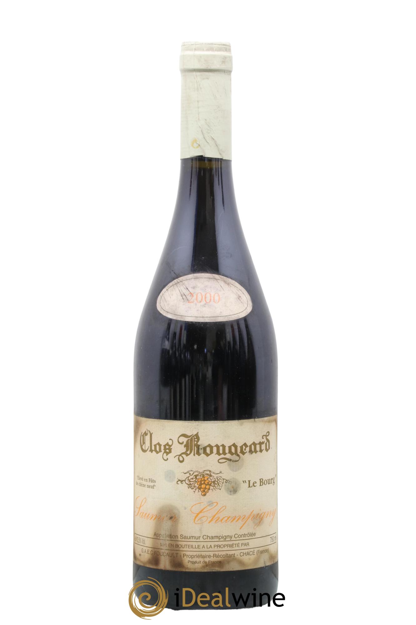 Saumur-Champigny Le Bourg Clos Rougeard 2000 - Lot de 1 bouteille - 0