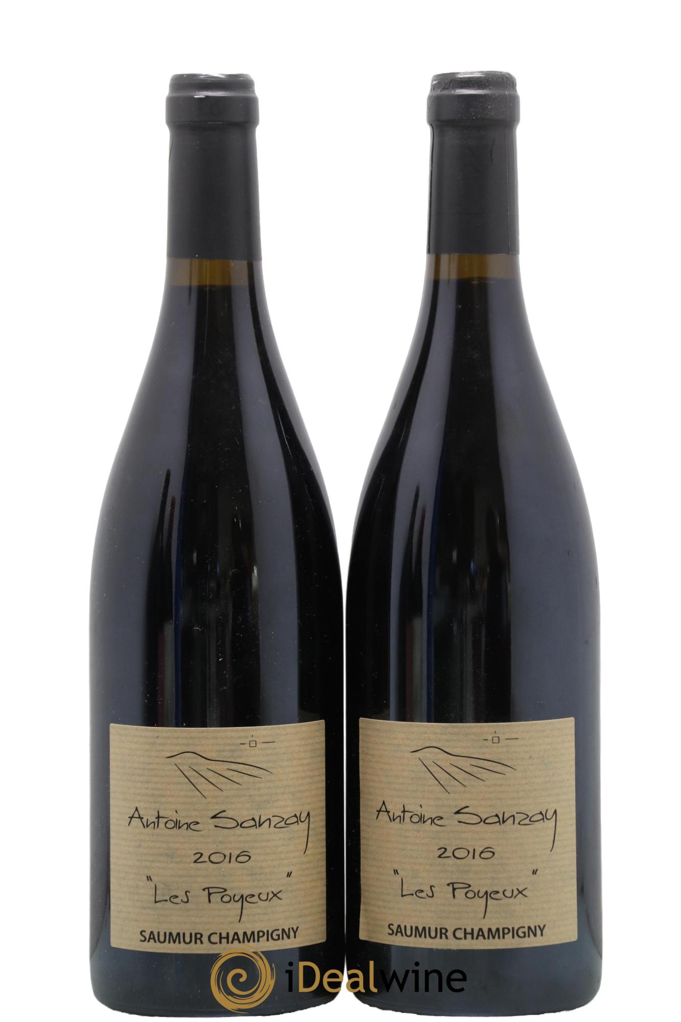 Saumur-Champigny Les Poyeux Antoine Sanzay 2016 - Lot de 2 bouteilles - 0