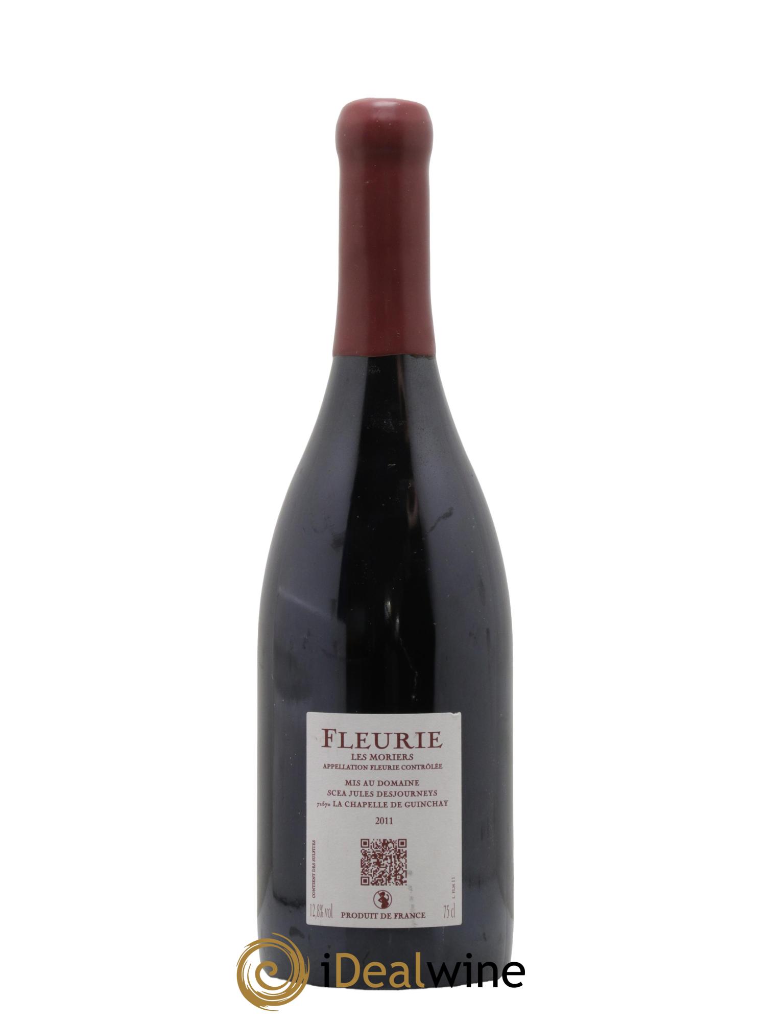 Fleurie Les Moriers Jules Desjourneys 2011 - Posten von 1 Flasche - 1