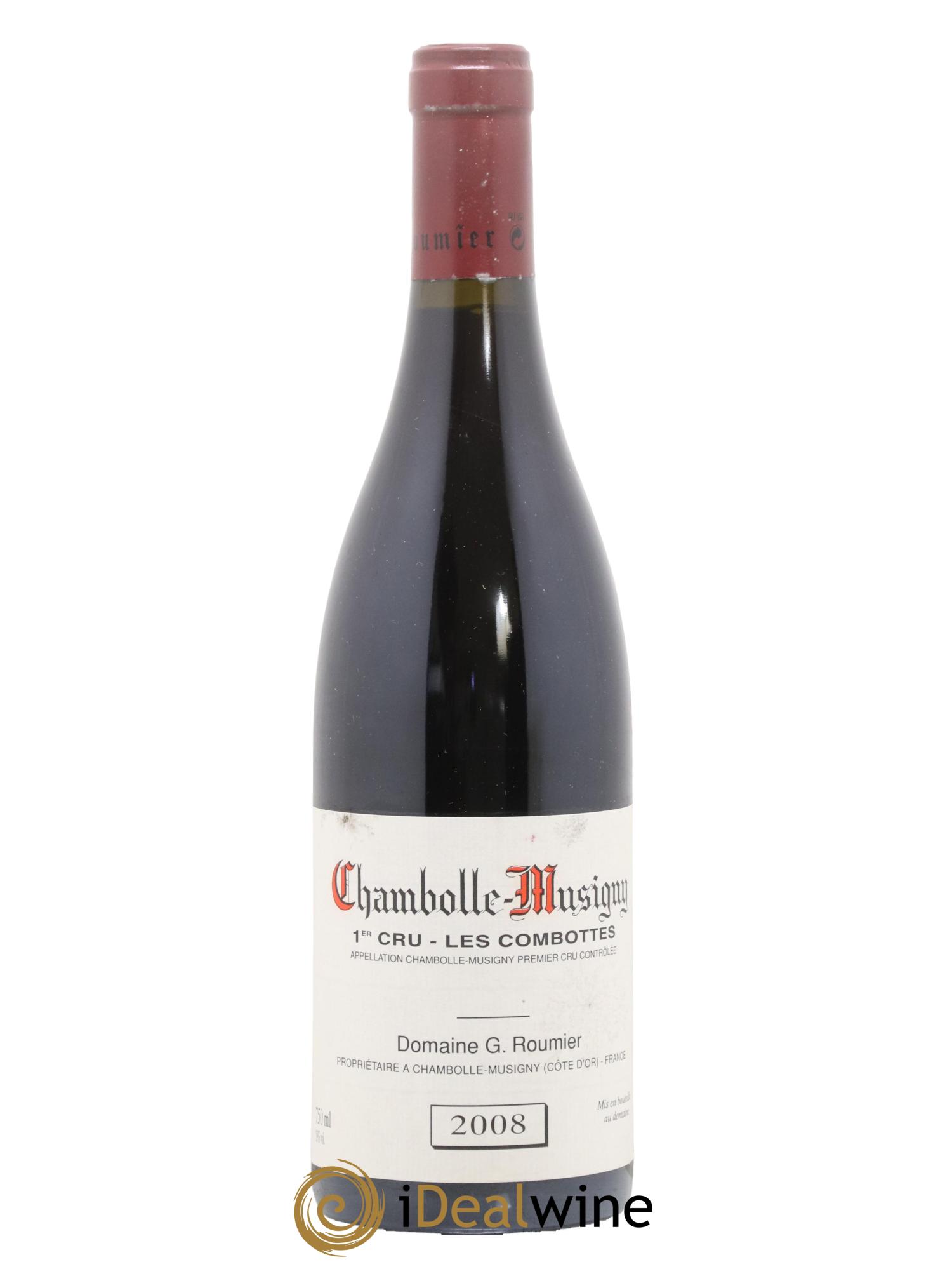 Chambolle-Musigny 1er Cru Les Combottes Georges Roumier (Domaine) 2008 - Lot of 1 bottle - 0