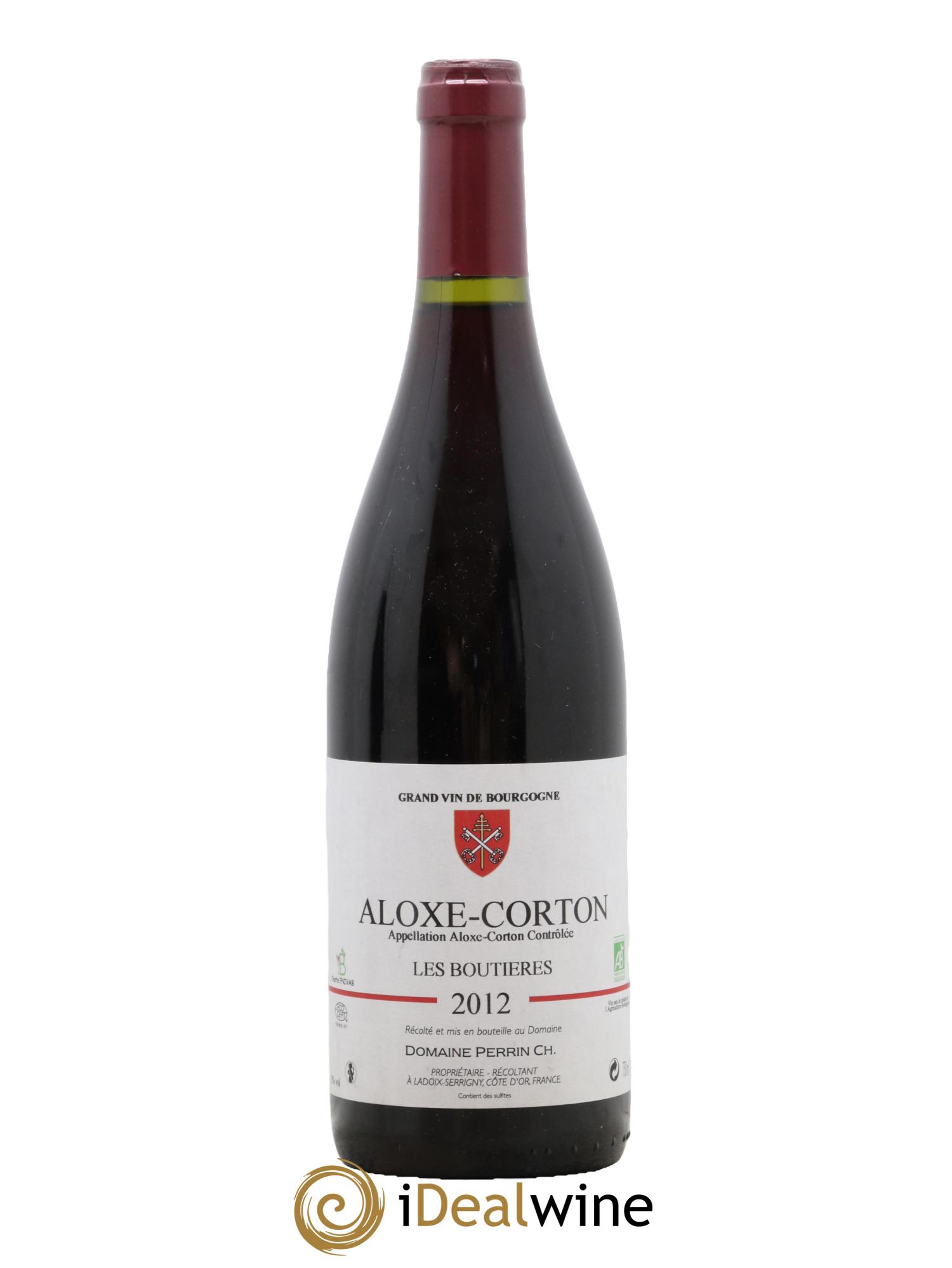 Aloxe-Corton Les Boutières Domaine Perrin 2012 - Lot de 1 bouteille - 0