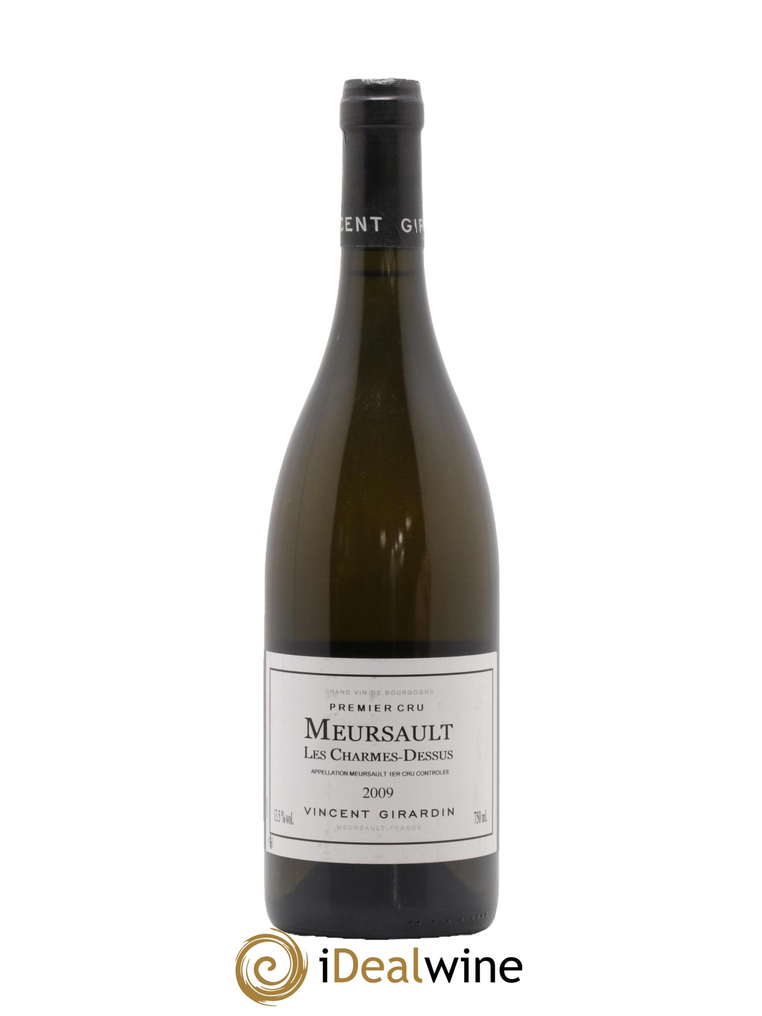 Meursault 1er Cru Les Charmes Dessus Vincent Girardin (Domaine) 2009 - Posten von 1 Flasche - 0