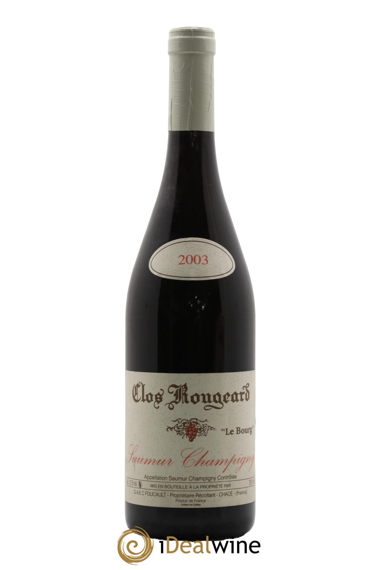 Saumur-Champigny Le Bourg Clos Rougeard 2003 - Lotto di 1 bottiglia - 0