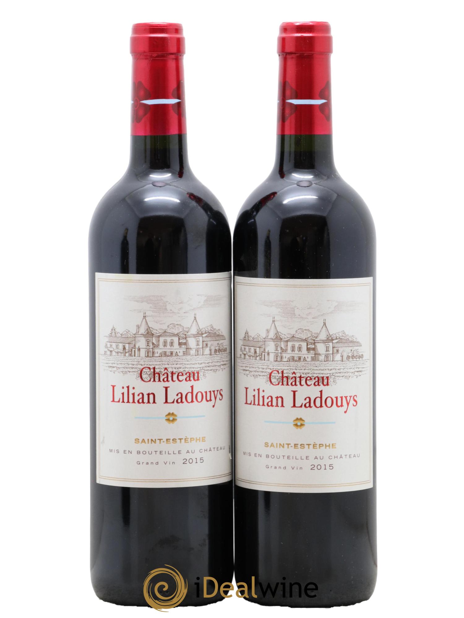 Château Lilian Ladouys Cru Bourgeois  2015 - Posten von 2 Flaschen - 0