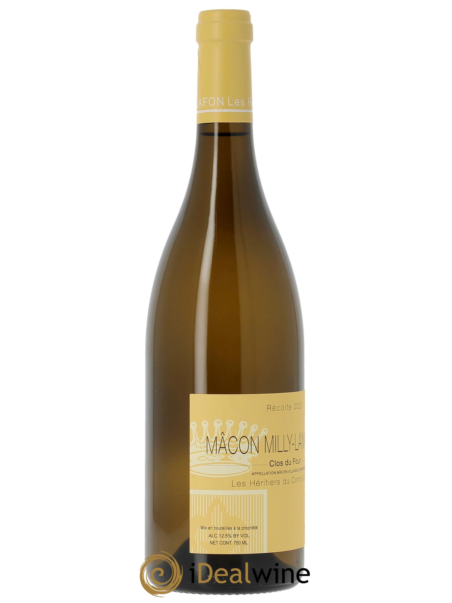 Mâcon Milly-Lamartine Clos du Four Héritiers du Comte Lafon (Domaine des)  2022 - Posten von 1 Flasche - 1