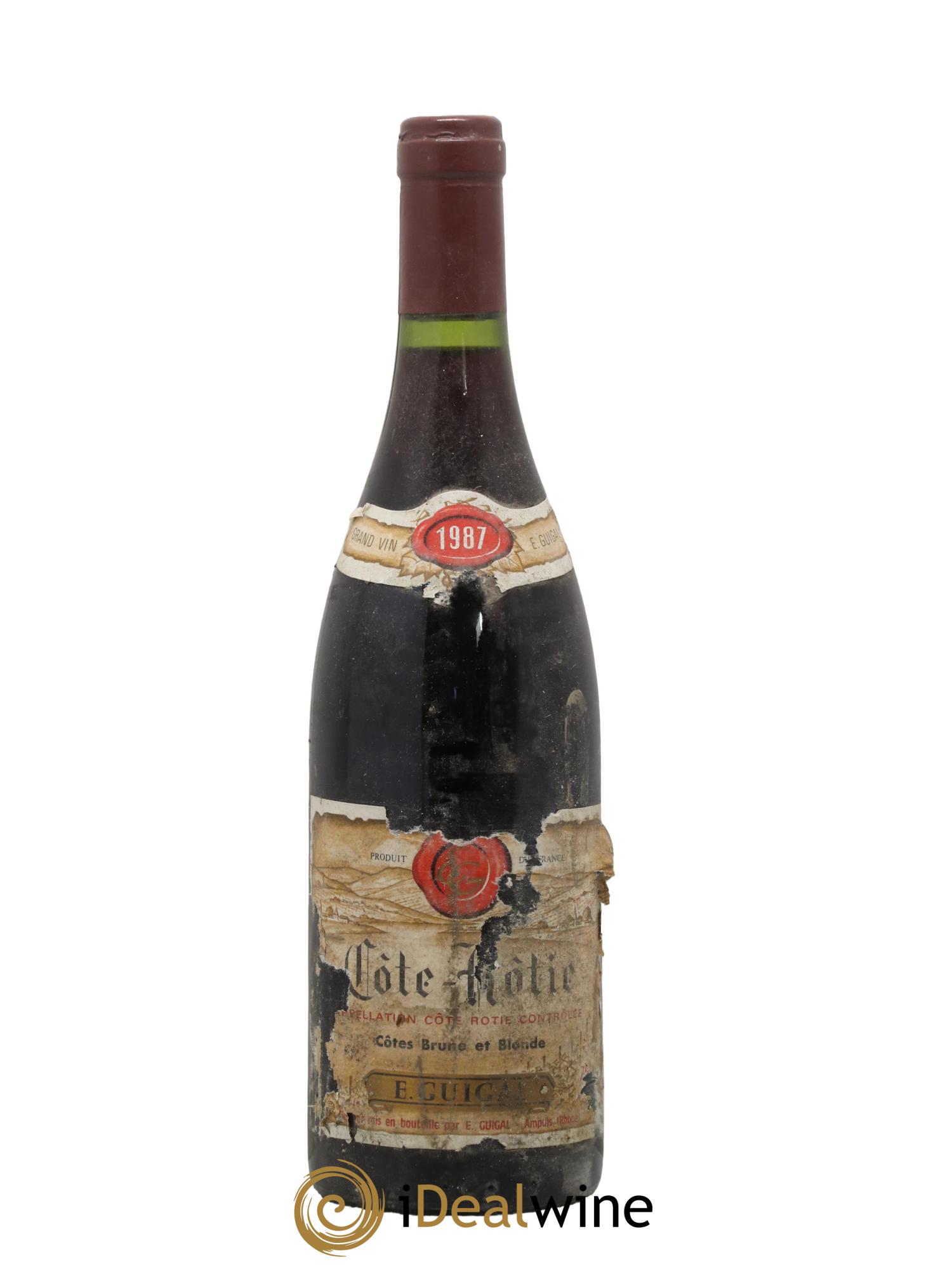 Côte-Rôtie Côtes Brune et Blonde Guigal 1987 - Lotto di 1 bottiglia - 0