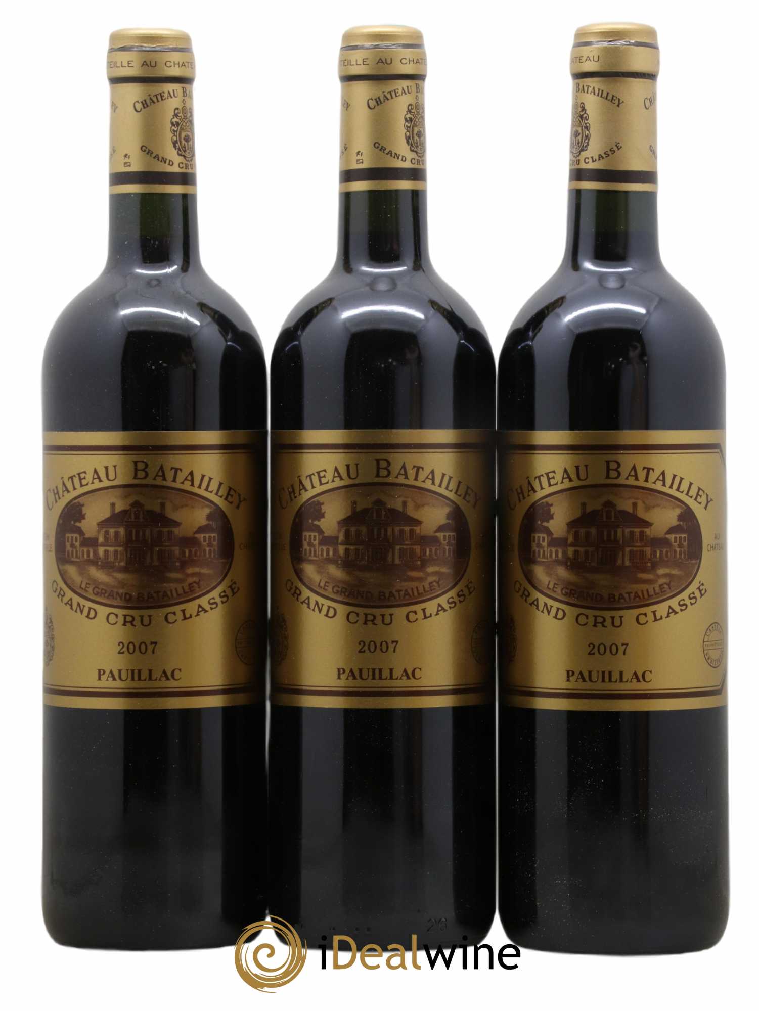 Château Batailley 5ème Grand Cru Classé  2007 - Lot de 6 bouteilles - 2