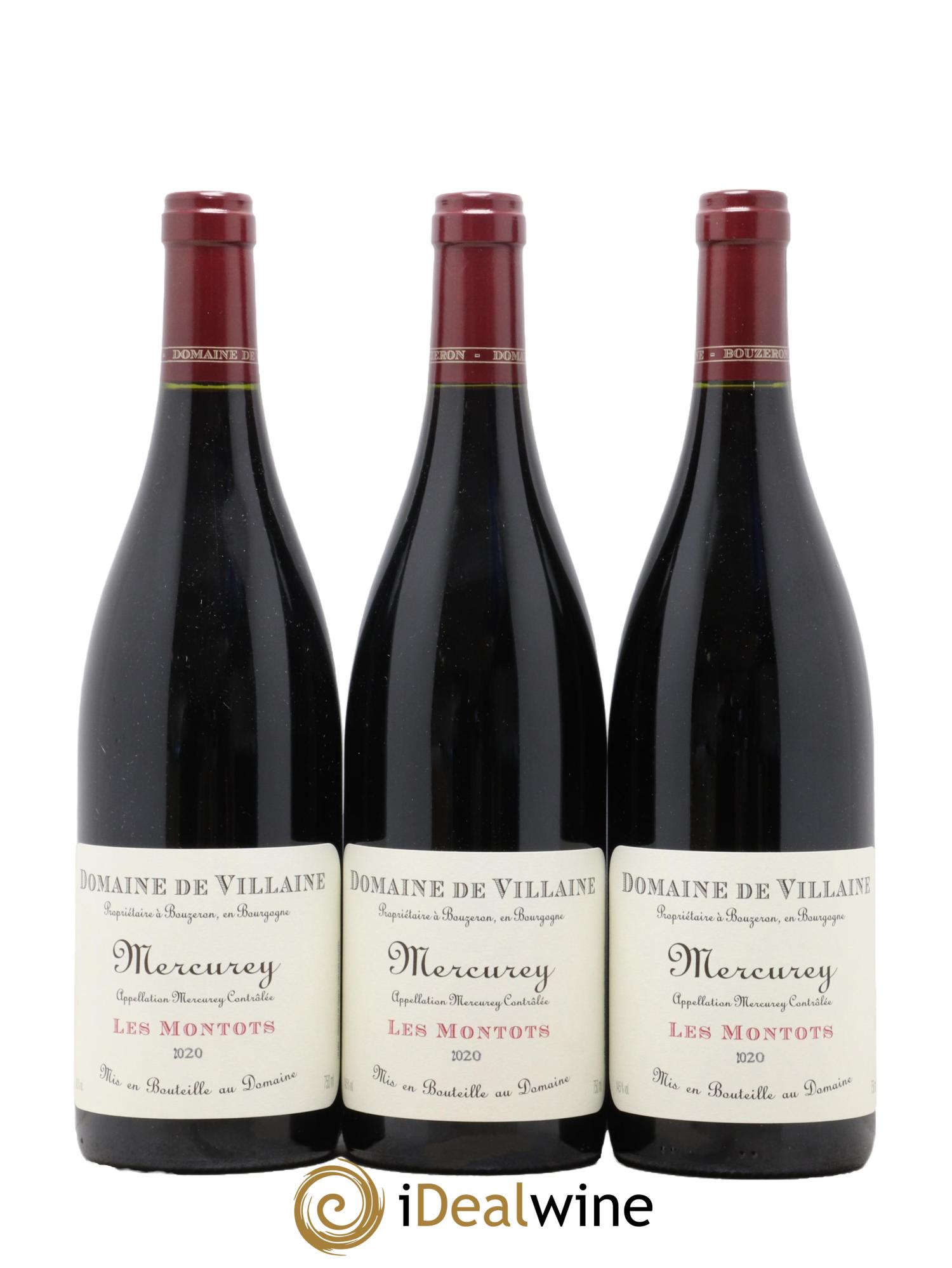 Mercurey Les Montots Domaine de Villaine 2020 - Lot of 12 bottles - 3