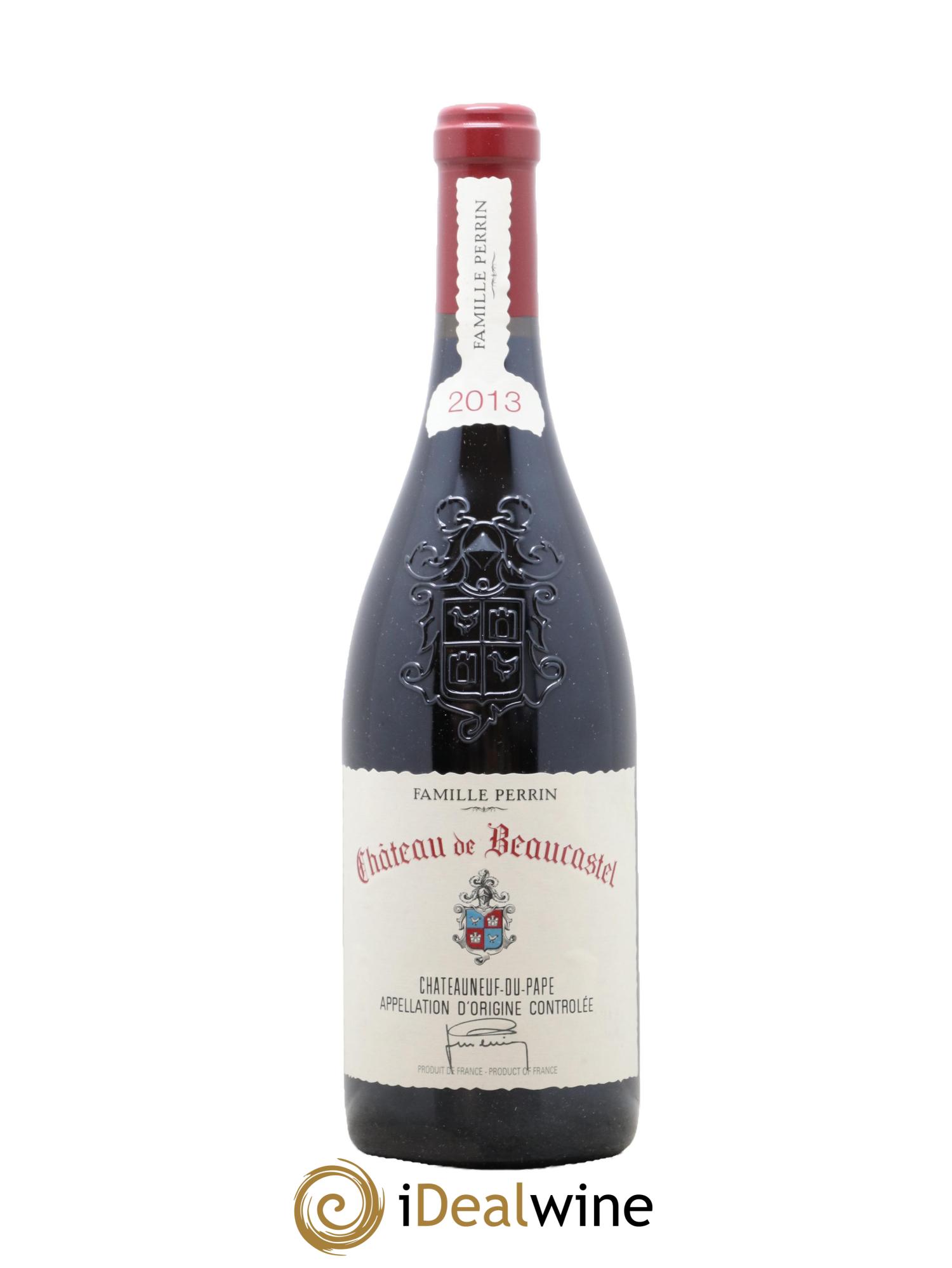 Châteauneuf-du-Pape Château de Beaucastel Famille Perrin 2013 - Lot de 1 bouteille - 0