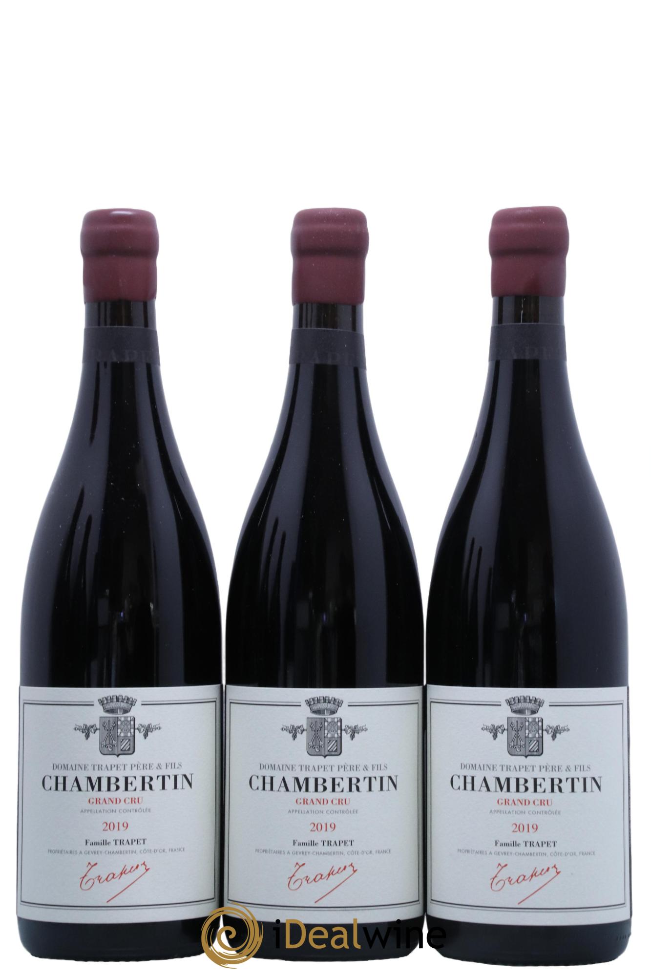 Chambertin Grand Cru Domaine Trapet 2019 - Lot de 6 bouteilles - 1