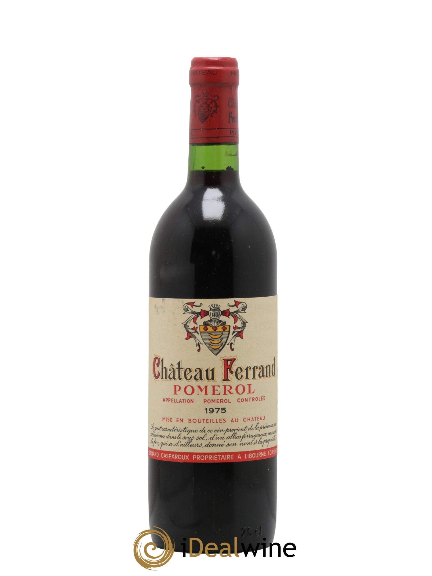 Château Ferrand 1975 - Lot de 1 bouteille - 0