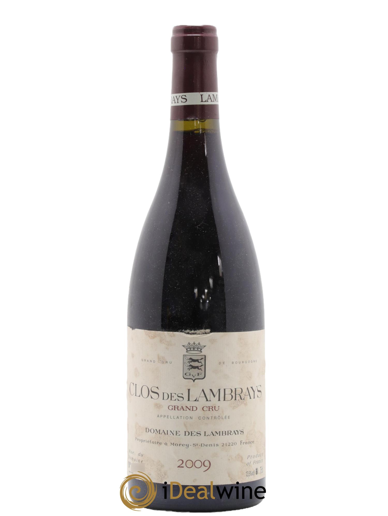 Clos des Lambrays Grand Cru Domaine des Lambrays 2009 - Lot of 1 bottle - 0