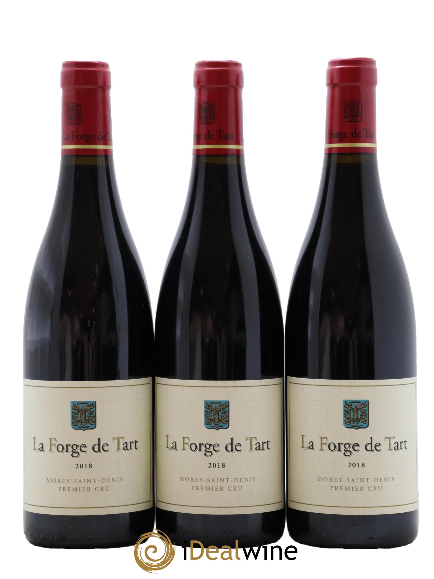 Morey Saint-Denis 1er Cru La Forge de Tart Mommessin 2018 - Lot of 3 bottles - 0