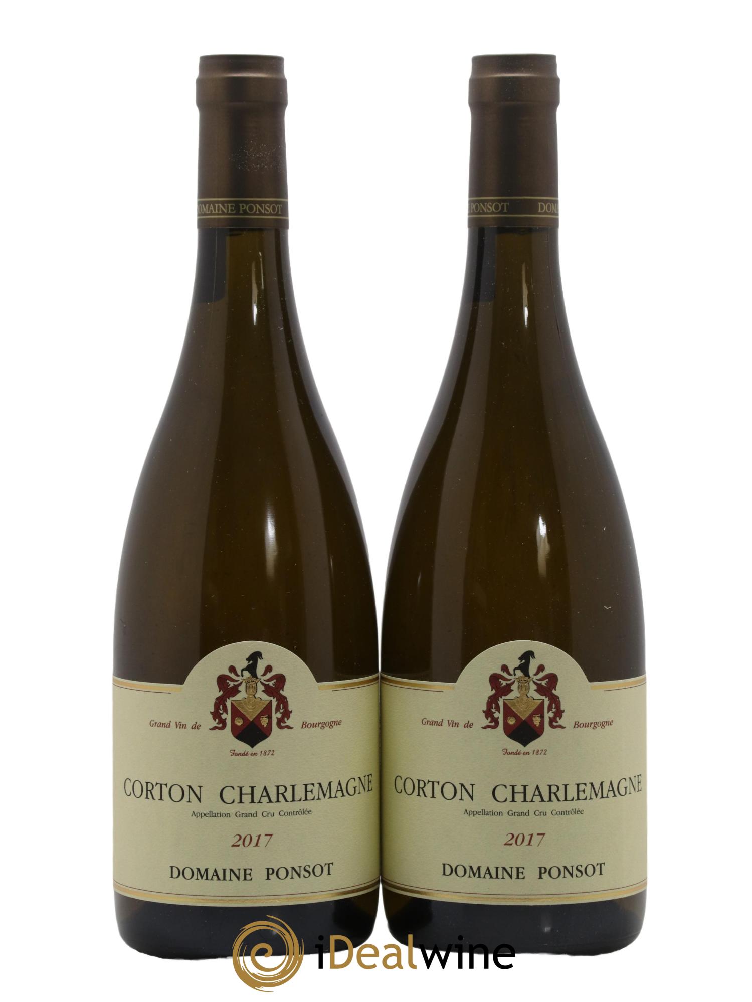 Corton-Charlemagne Grand Cru Ponsot (Domaine) 2017 - Lot de 2 bouteilles - 0