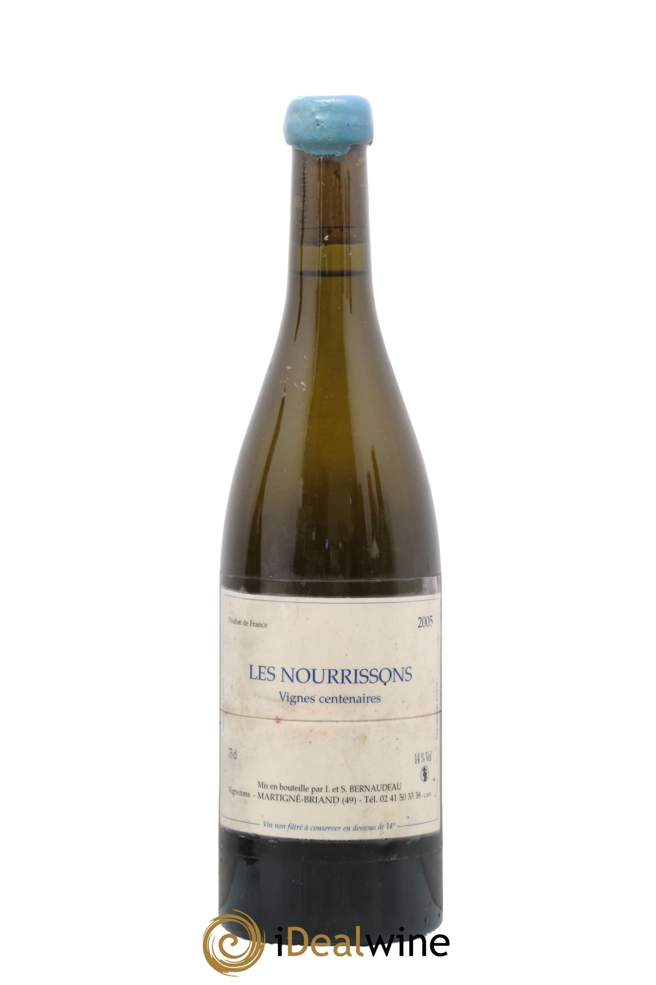 Anjou Les Nourrissons Vignes Centenaires Stéphane Bernaudeau (Domaine) 2005 - Posten von 1 Flasche - 0