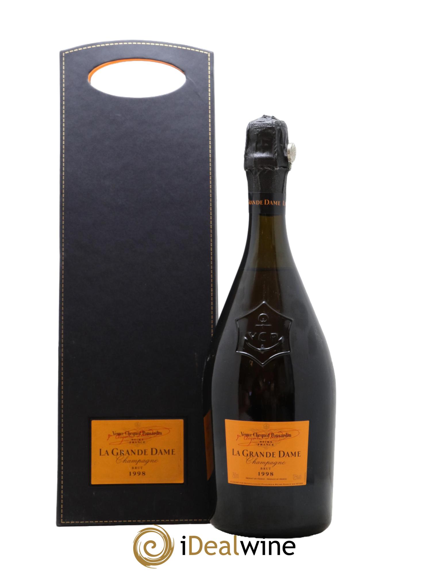 La Grande Dame Veuve Clicquot Ponsardin 1998 - Lot of 1 bottle - 0