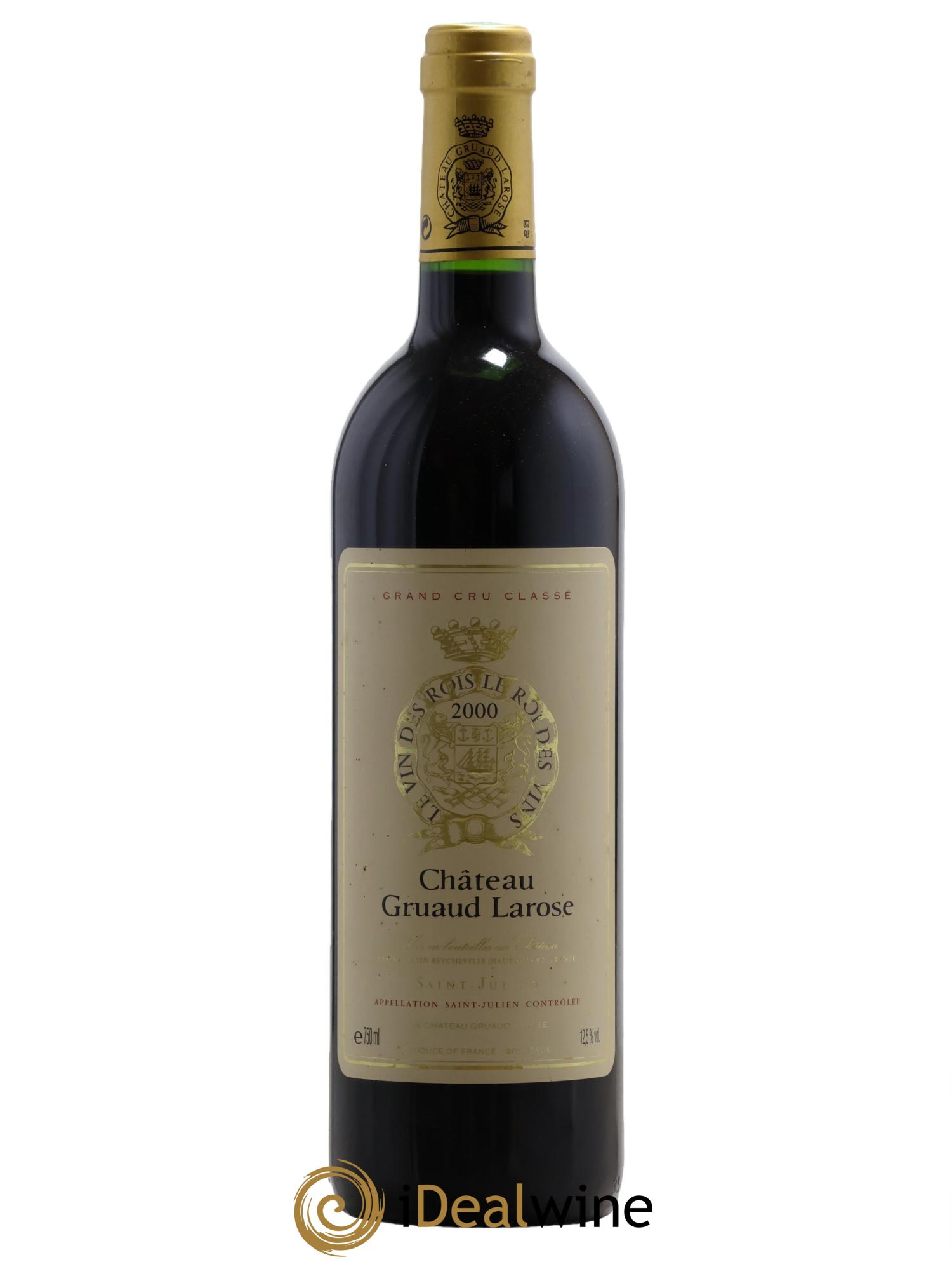 Château Gruaud Larose 2ème Grand Cru Classé 2000 - Lot de 1 bouteille - 0