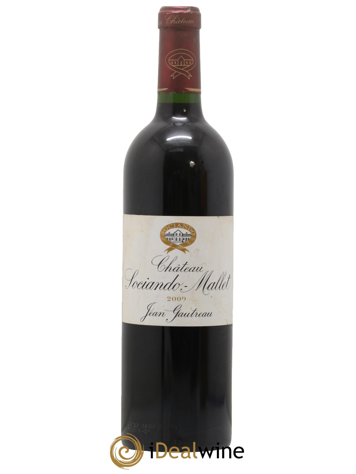 Château Sociando Mallet 2009 - Posten von 1 Flasche - 0