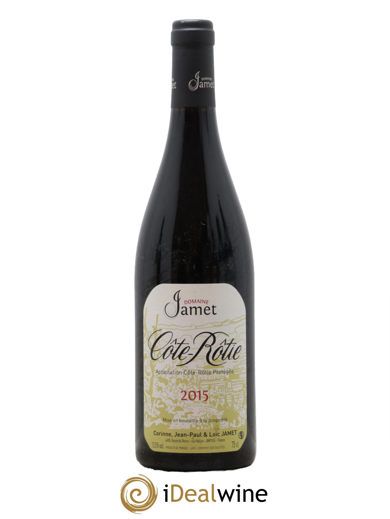 Côte-Rôtie Jamet (Domaine) 2015 - Lot of 1 bottle - 0