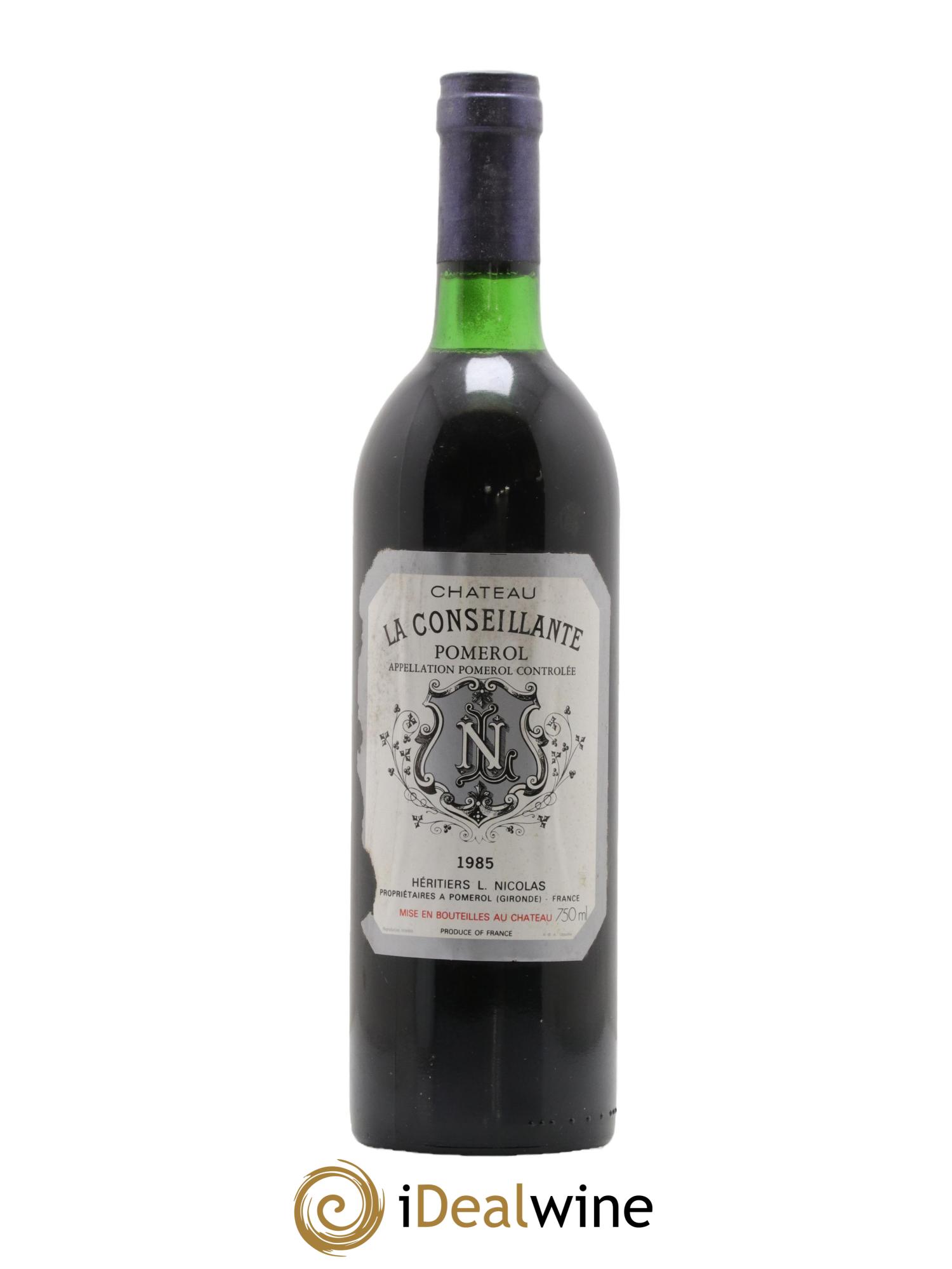 Château la Conseillante 1985 - Lot de 1 bouteille - 0