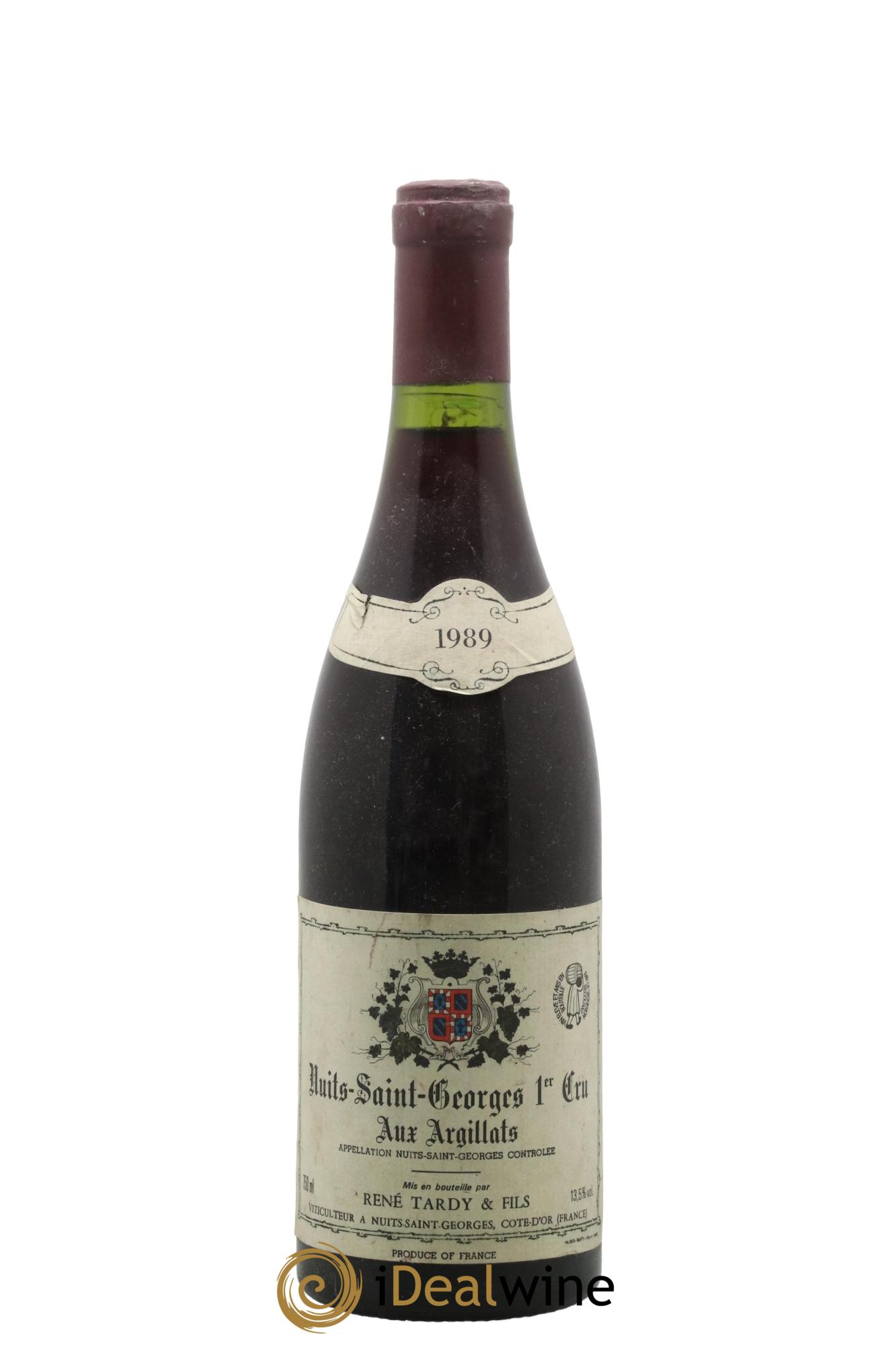 Nuits Saint-Georges 1er Cru Aux Argillats Rene Tardy 1989 - Lotto di 1 bottiglia - 0