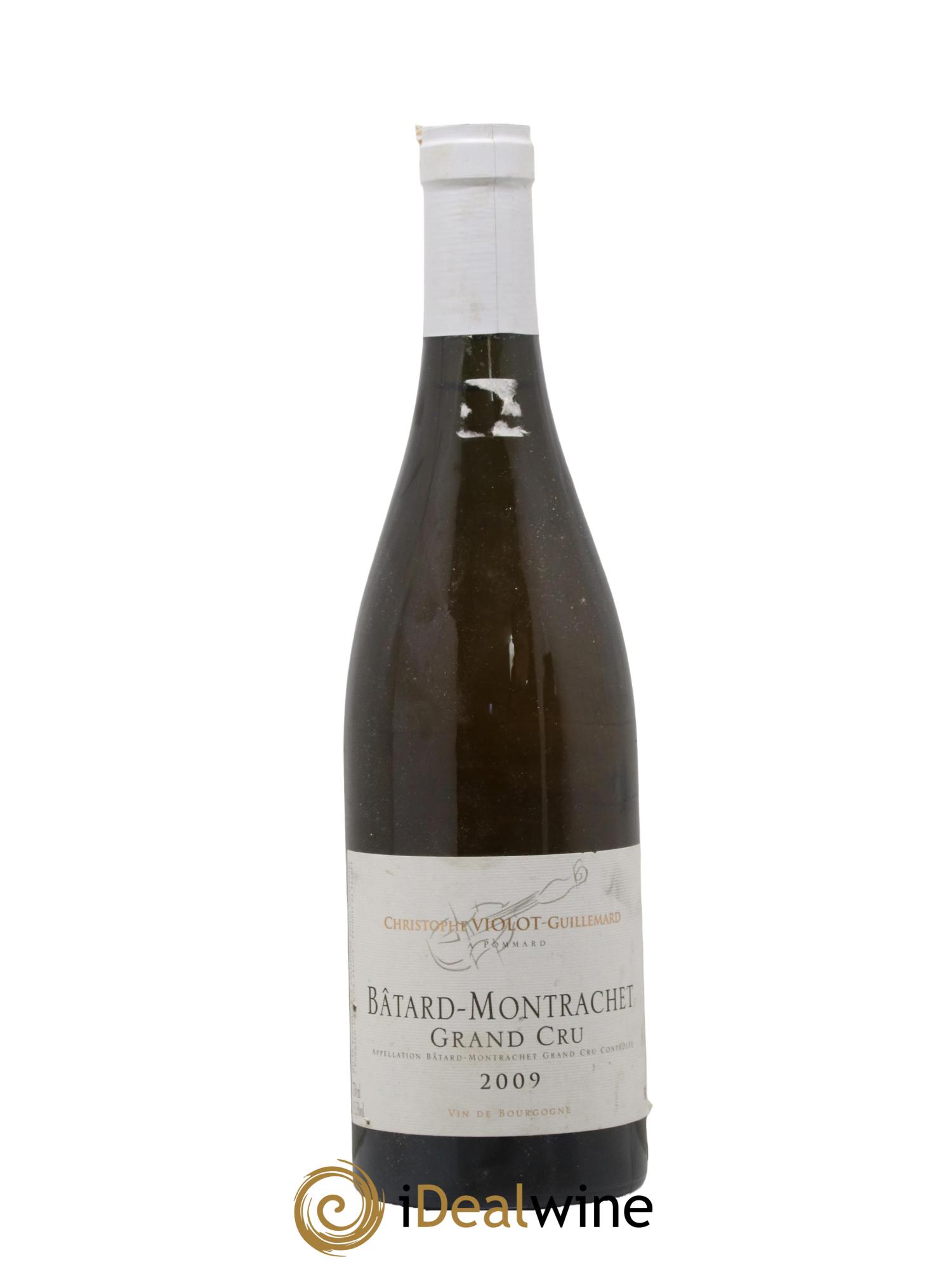 Bâtard-Montrachet Grand Cru Domaine Violot-Guillemard 2009 - Lot de 1 bouteille - 0