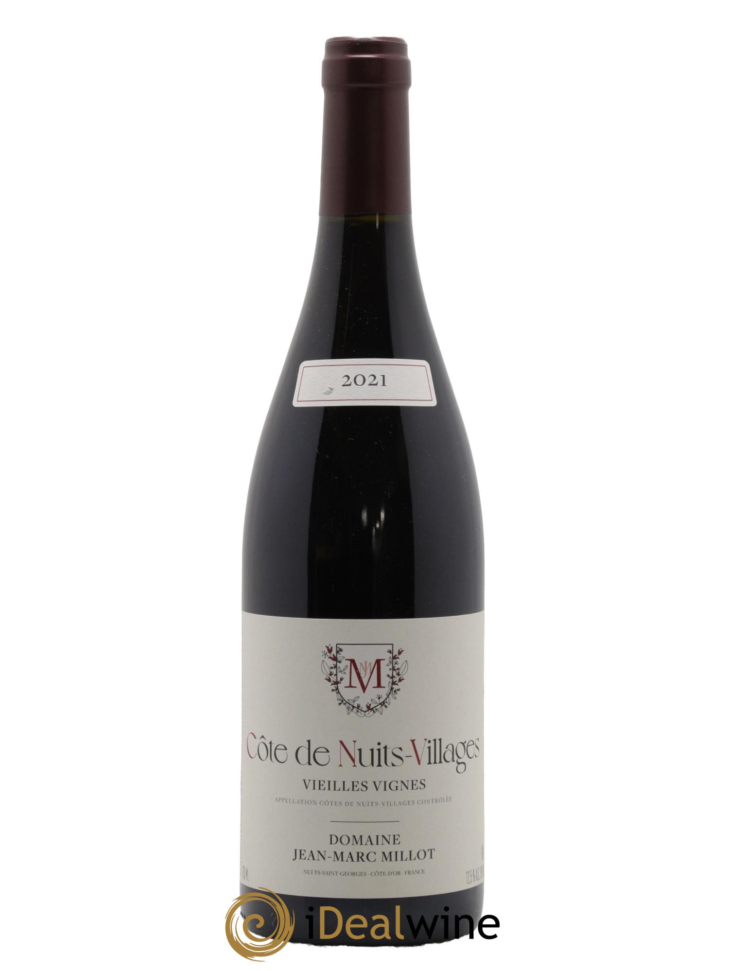 Côte de Nuits-Villages Vieilles Vignes Jean-Marc Millot 2021 - Posten von 1 Flasche - 0