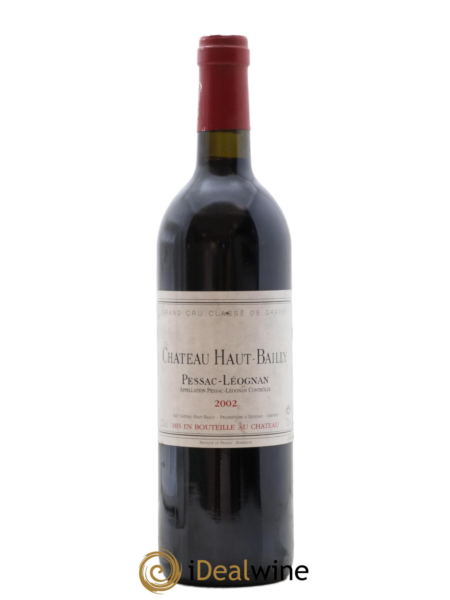 Château Haut-Bailly Cru Classé de Graves 2002 - Lot of 1 bottle - 0