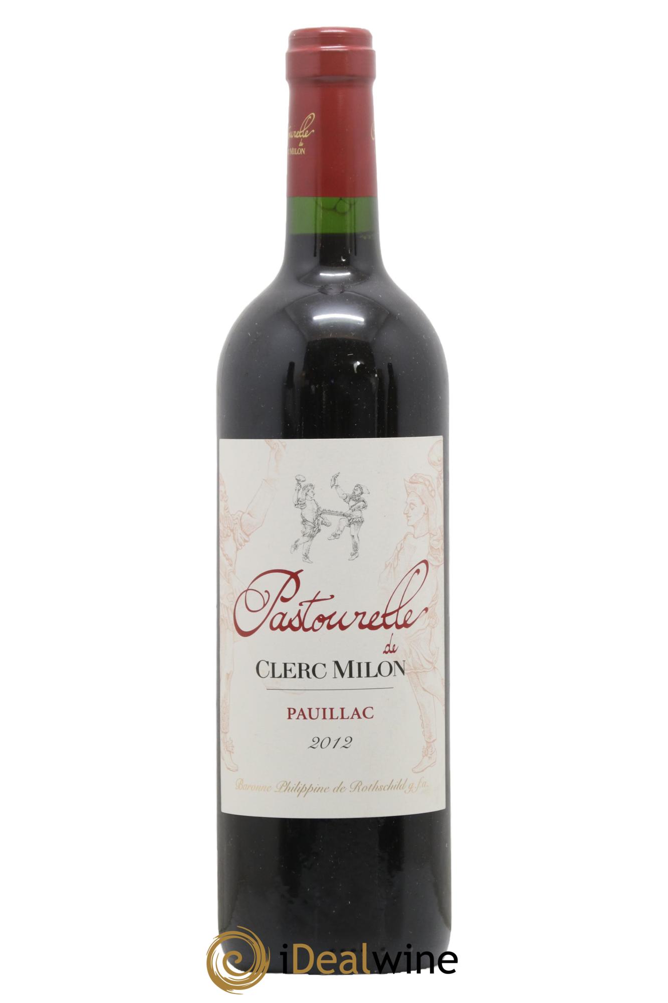 Pauillac Pastourelle De Clerc Milon Chateau Clerc Milon 2012 - Lotto di 1 bottiglia - 0