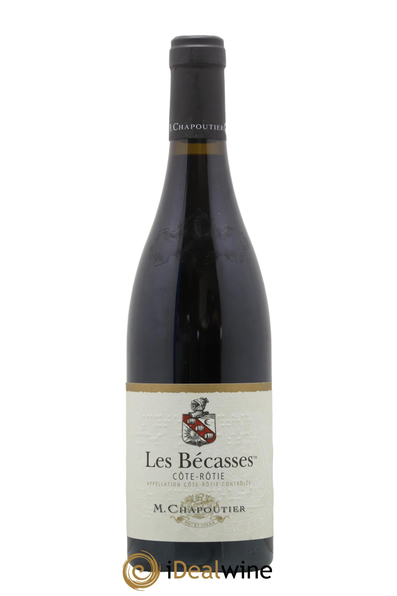 Côte-Rôtie Les Bécasses Chapoutier 2012 - Posten von 1 Flasche - 0