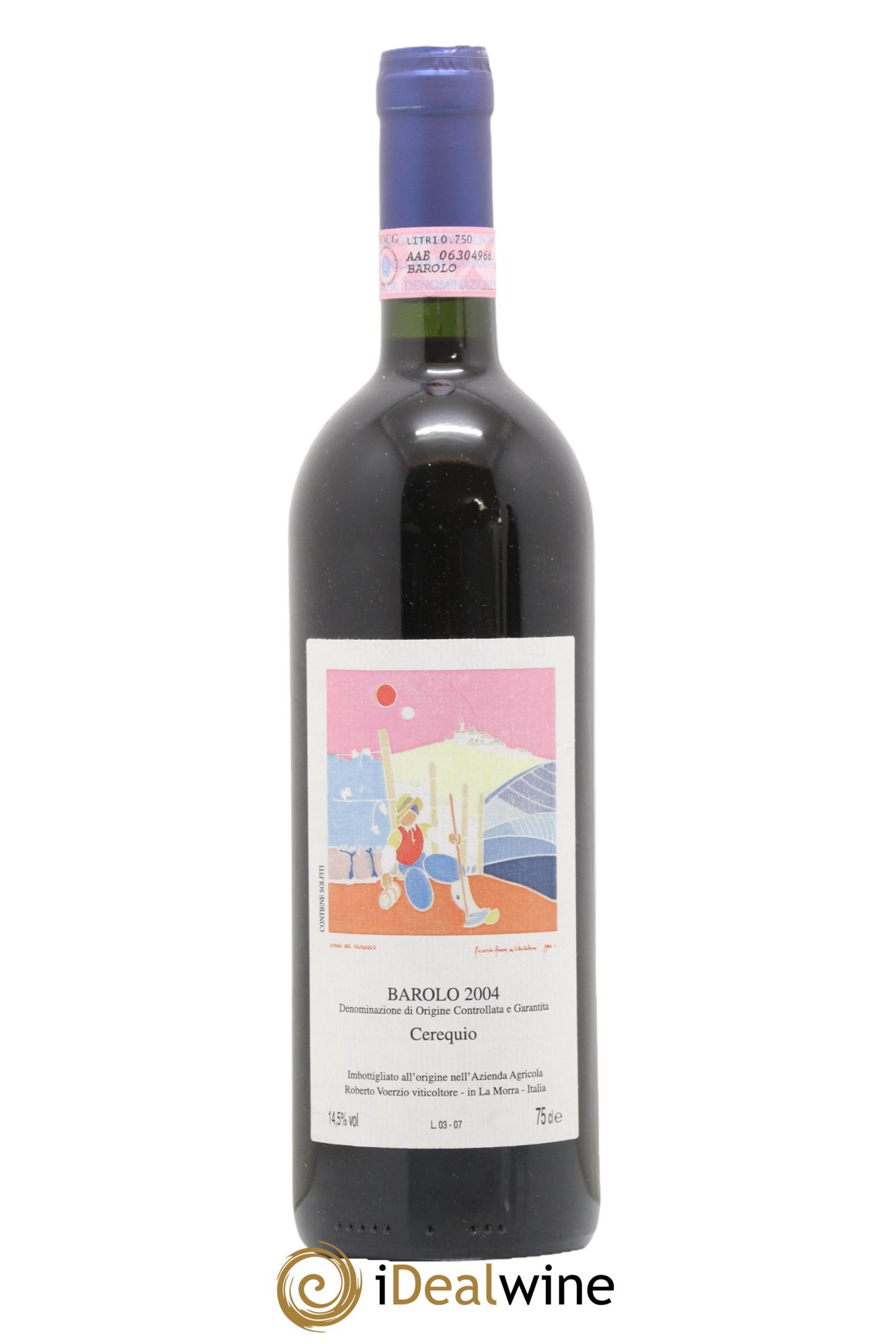 Barolo DOCG Cerequio Roberto Voerzio 2004 - Posten von 1 Flasche - 0