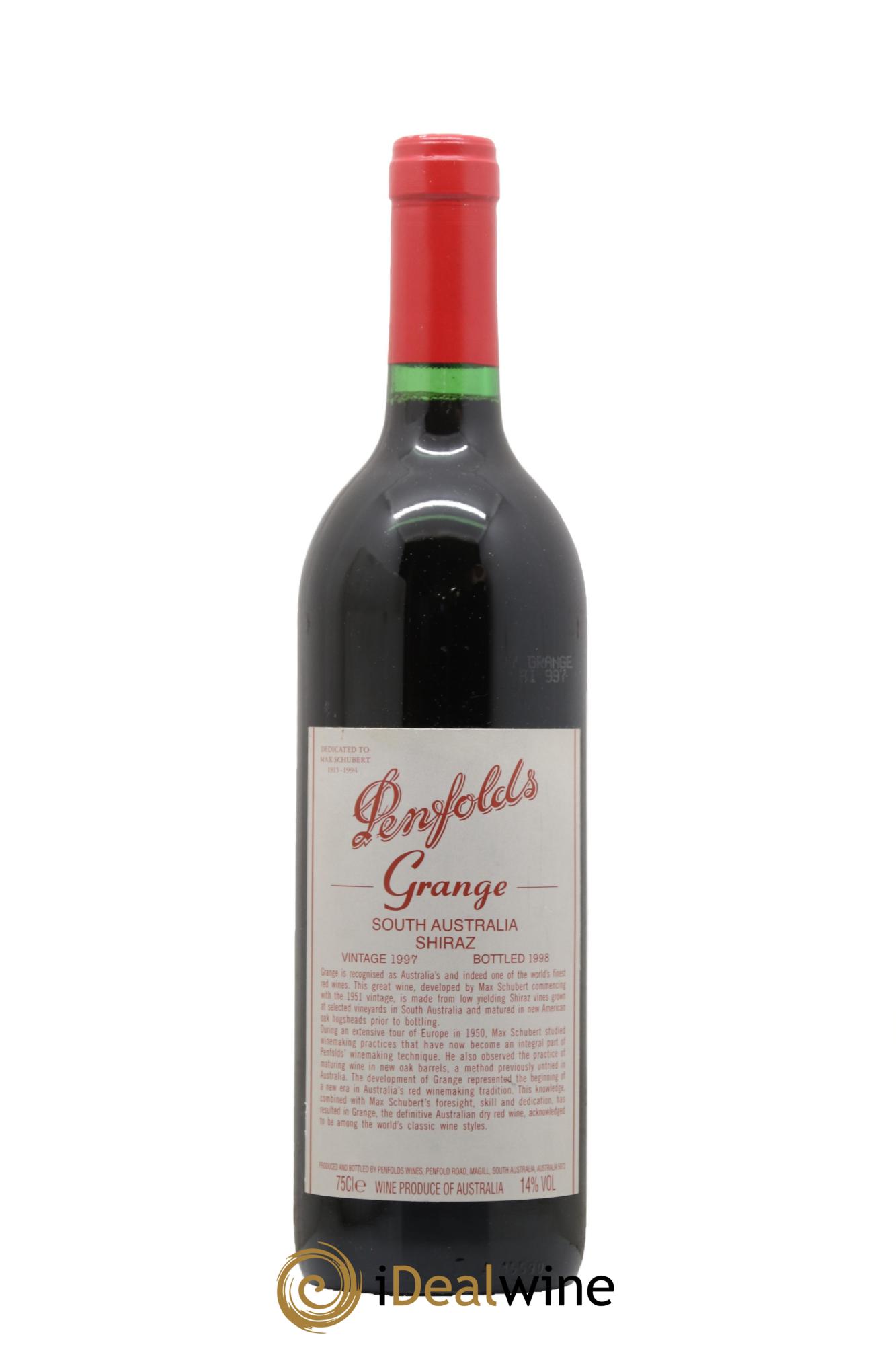 South Australia Penfolds Wines Grange 1997 - Lot of 1 bottle - 0