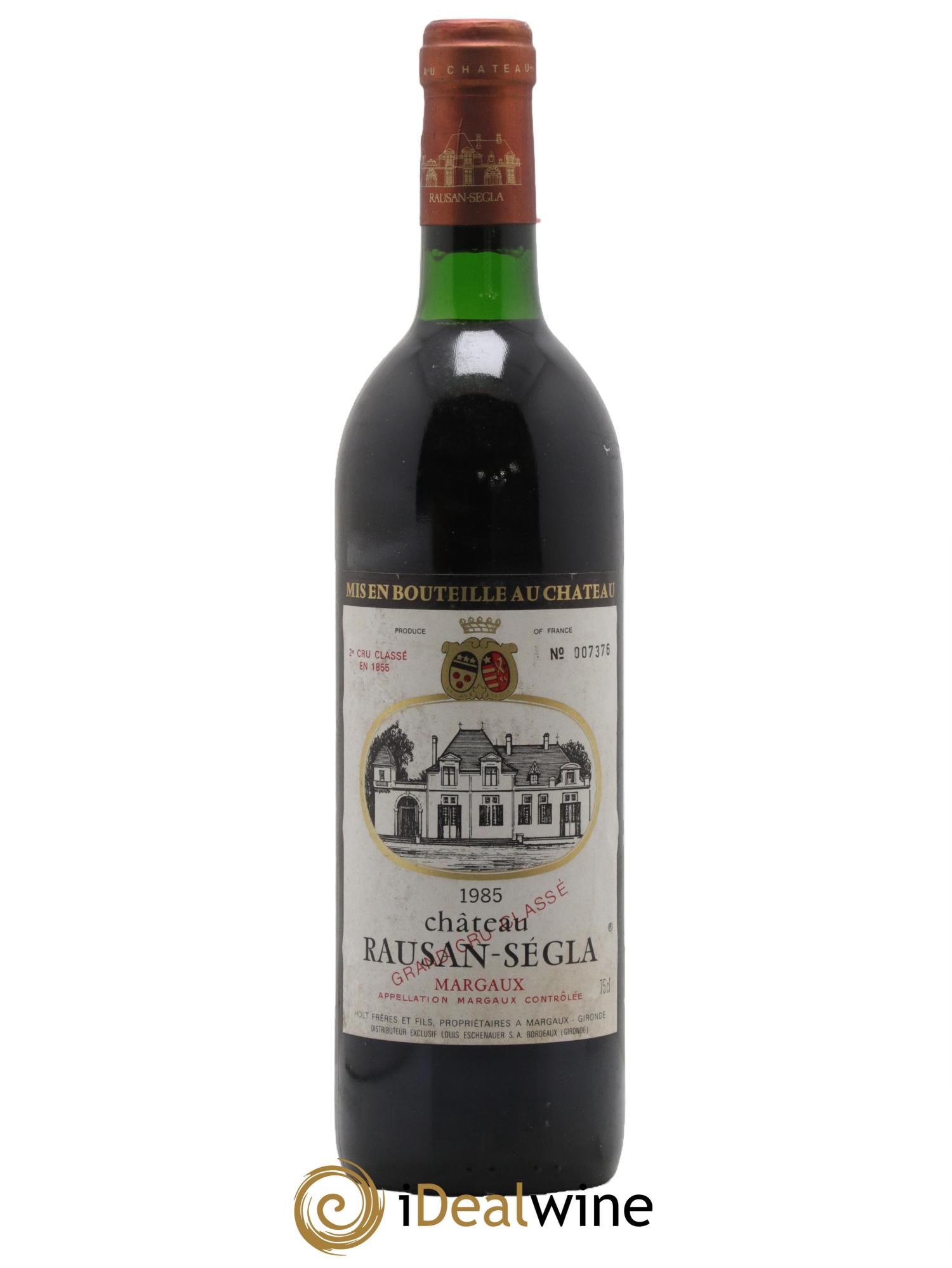 Château Rauzan Ségla Grand Cru Classé 1985 - Lot de 1 bouteille - 0