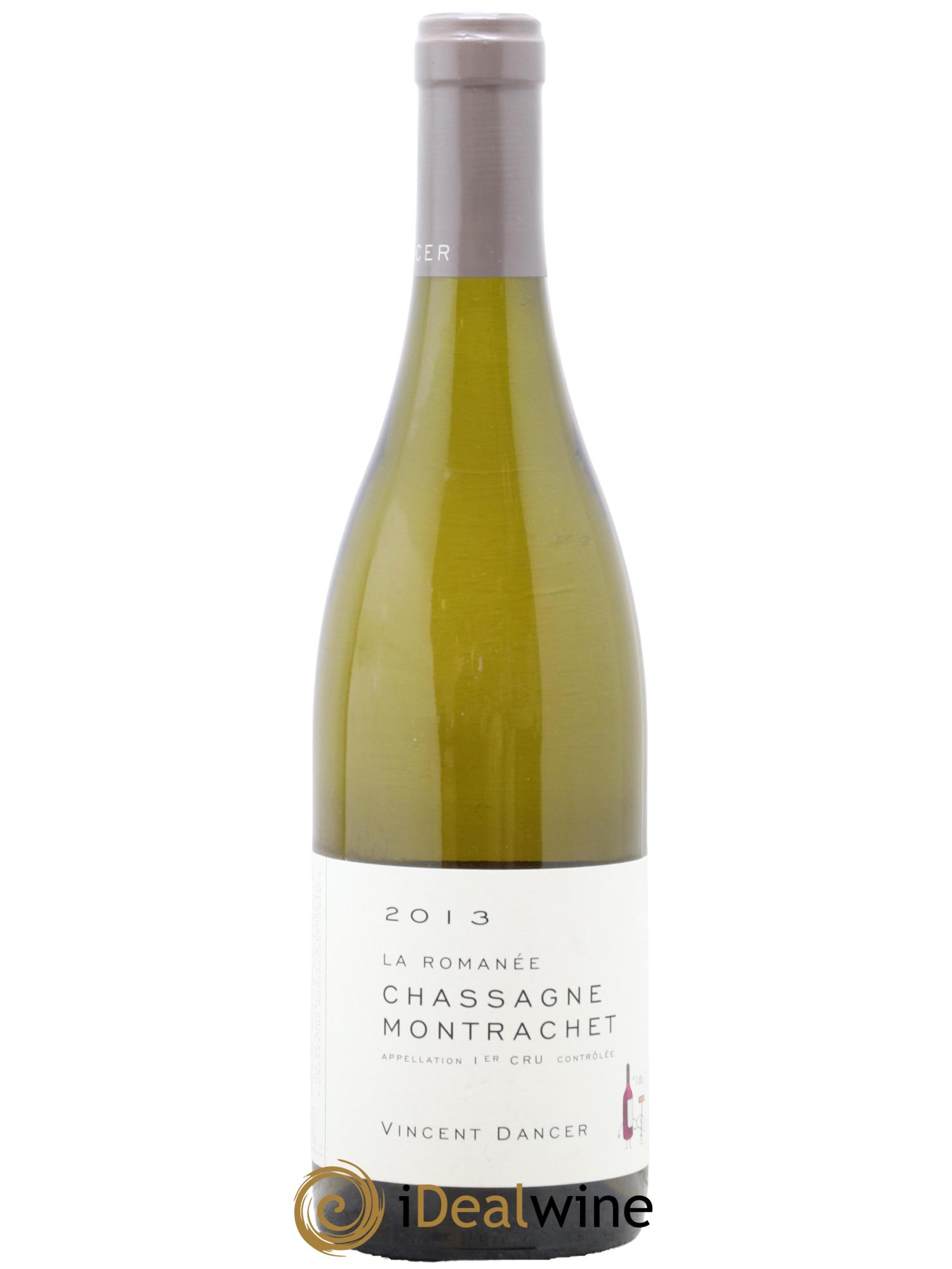 Chassagne-Montrachet 1er Cru La Romanée Vincent Dancer  2013 - Posten von 1 Flasche - 0