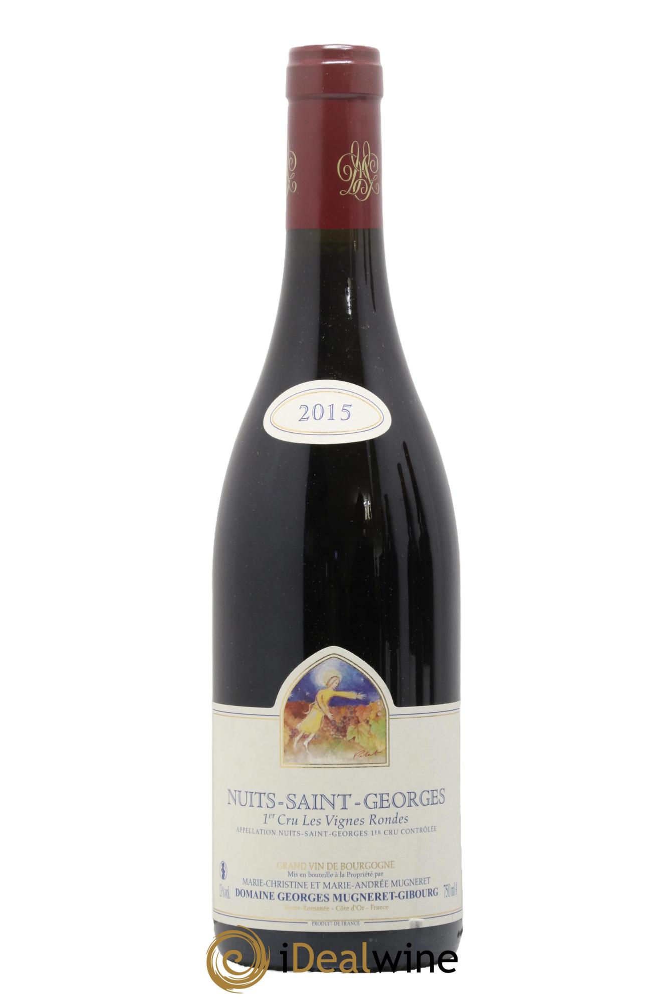 Nuits Saint-Georges 1er Cru Les Vignes Rondes Mugneret-Gibourg (Domaine) 2015 - Lot de 1 bouteille - 0