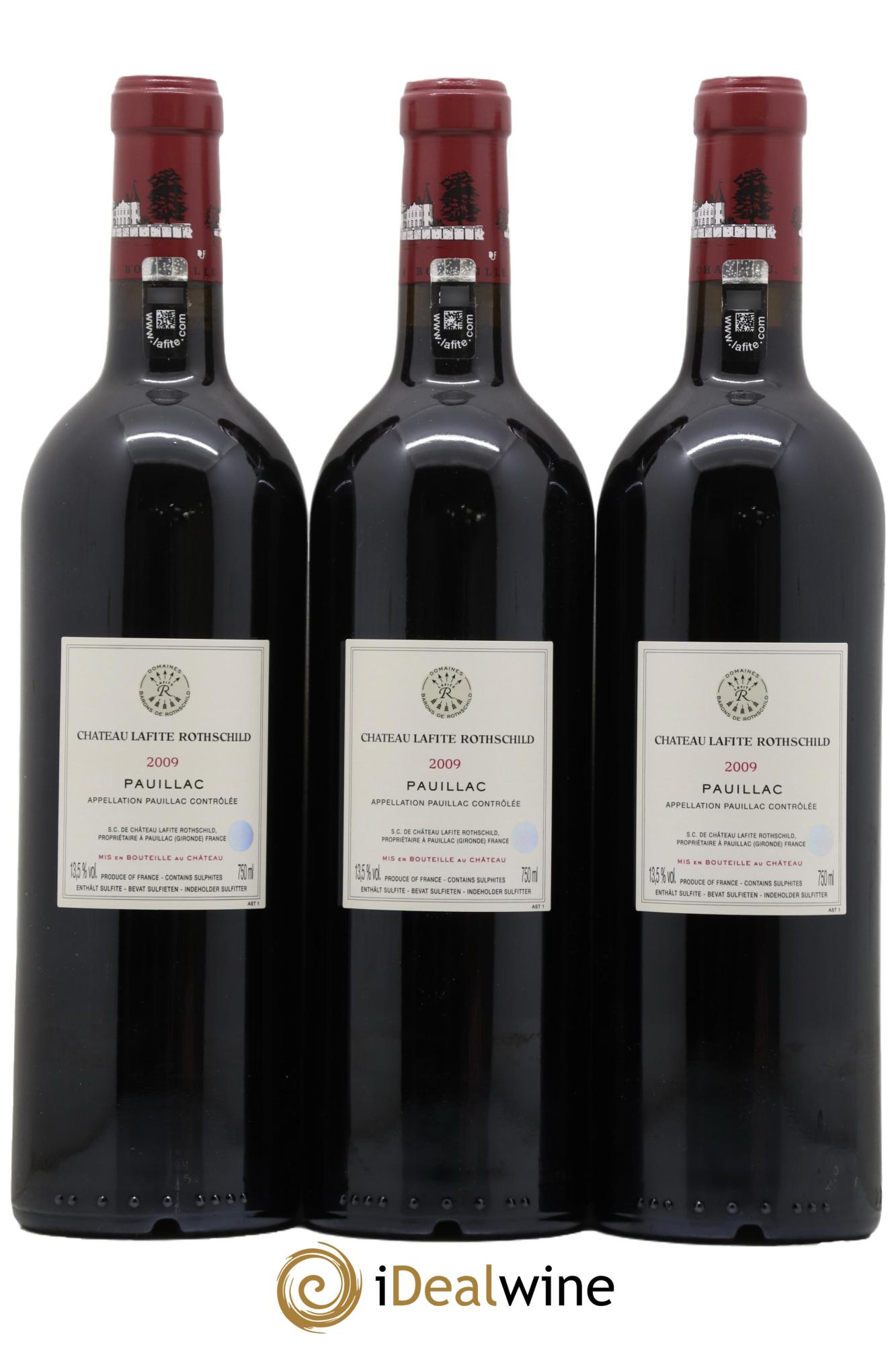 Château Lafite Rothschild 1er Grand Cru Classé 2009 - Posten von 6 Flaschen - 2