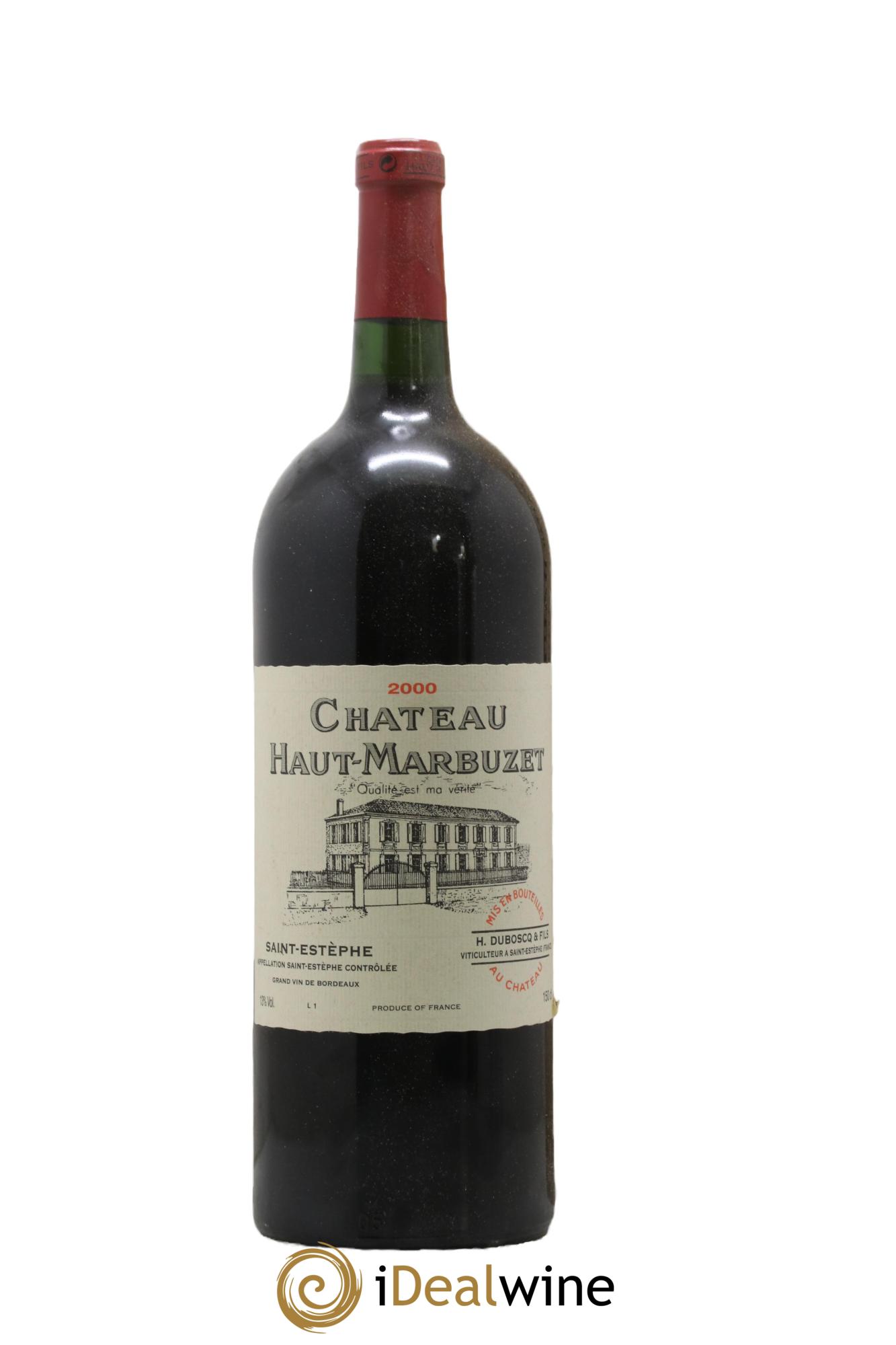 Château Haut Marbuzet 2000 - Lot of 1 magnum - 0