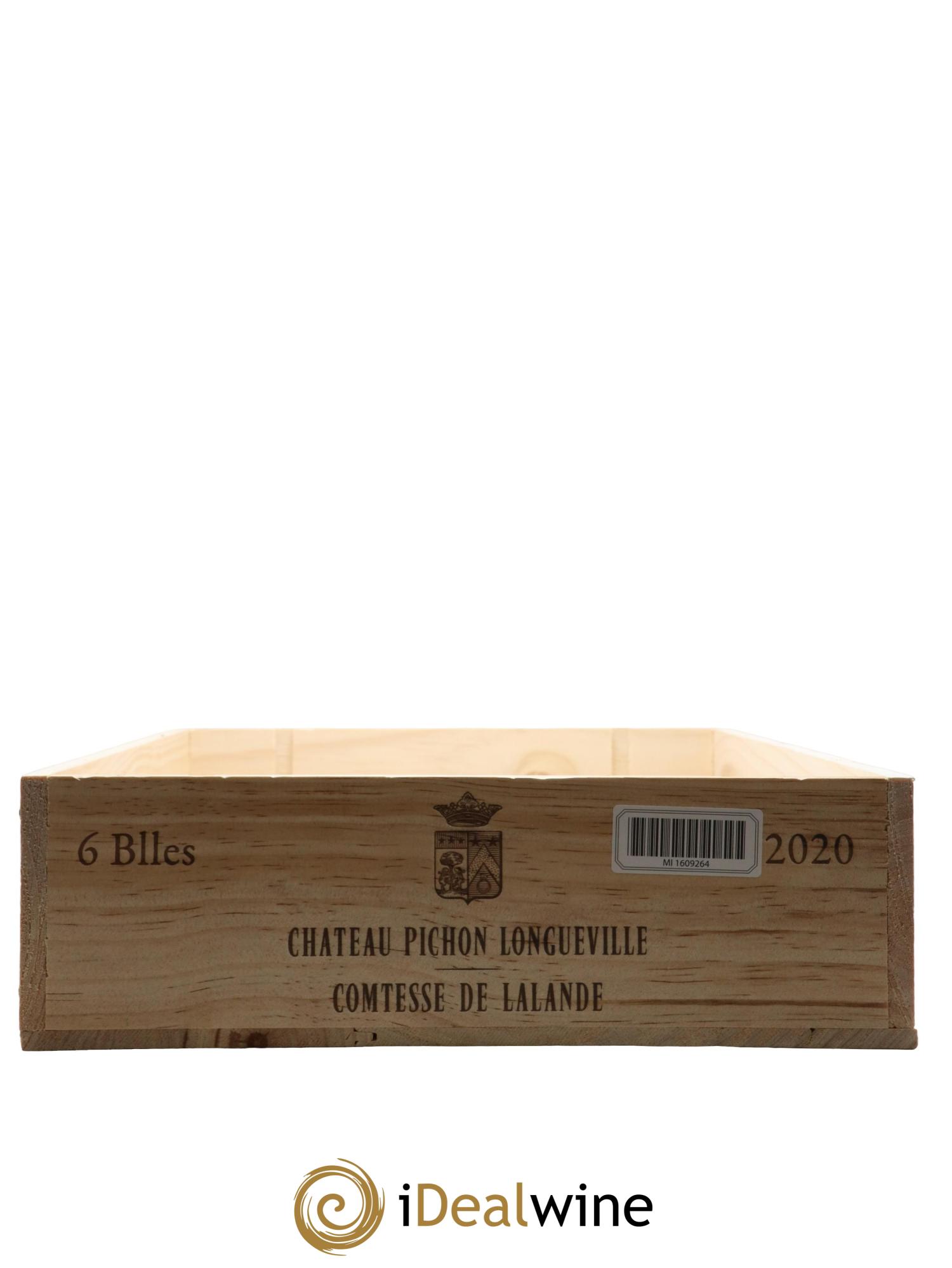 Château Pichon Longueville Comtesse de Lalande 2ème Grand Cru Classé 2020 - Lot of 6 bottles - 3