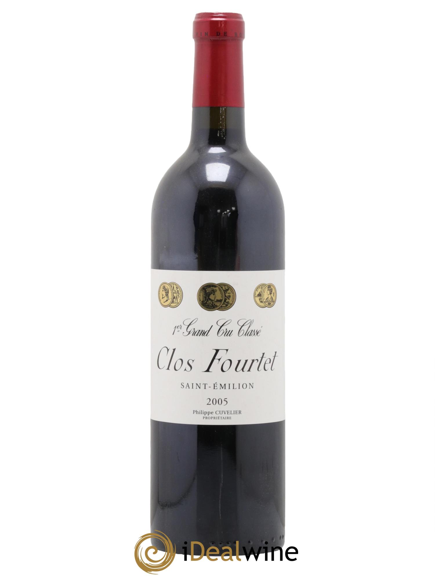 Clos Fourtet 1er Grand Cru Classé B 2005 - Posten von 1 Flasche - 0