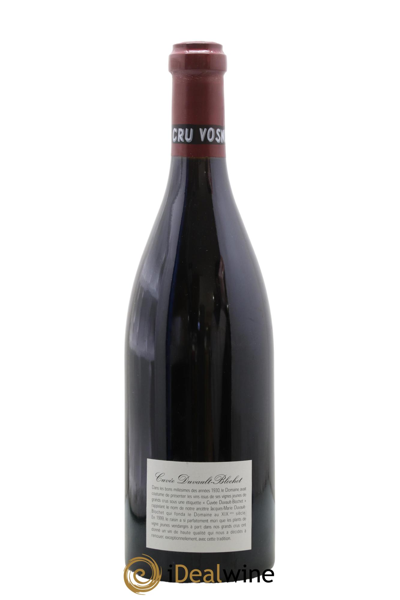 Vosne-Romanée 1er Cru Cuvée Duvault Blochet Domaine de la Romanée-Conti 1999 - Lot de 1 bouteille - 1