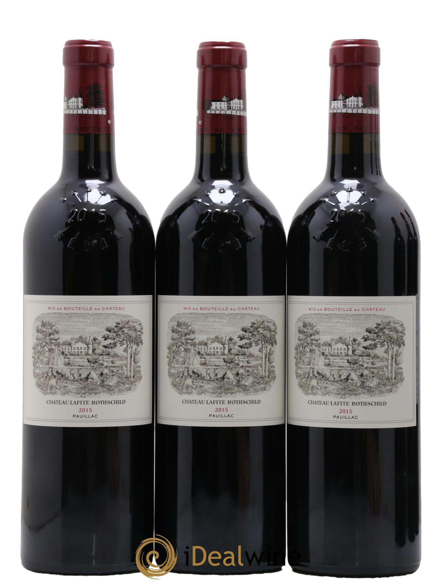 Château Lafite Rothschild 1er Grand Cru Classé 2015 - Lot of 6 bottles - 3