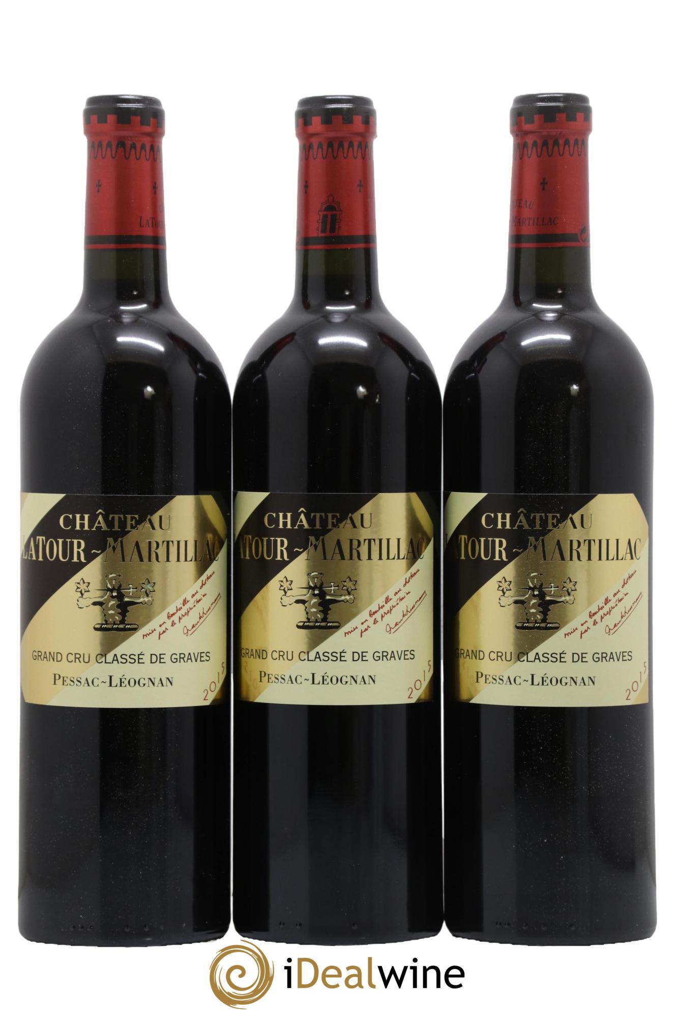 Château Latour-Martillac Cru Classé de Graves 2015 - Lotto di 6 bottiglie - 2