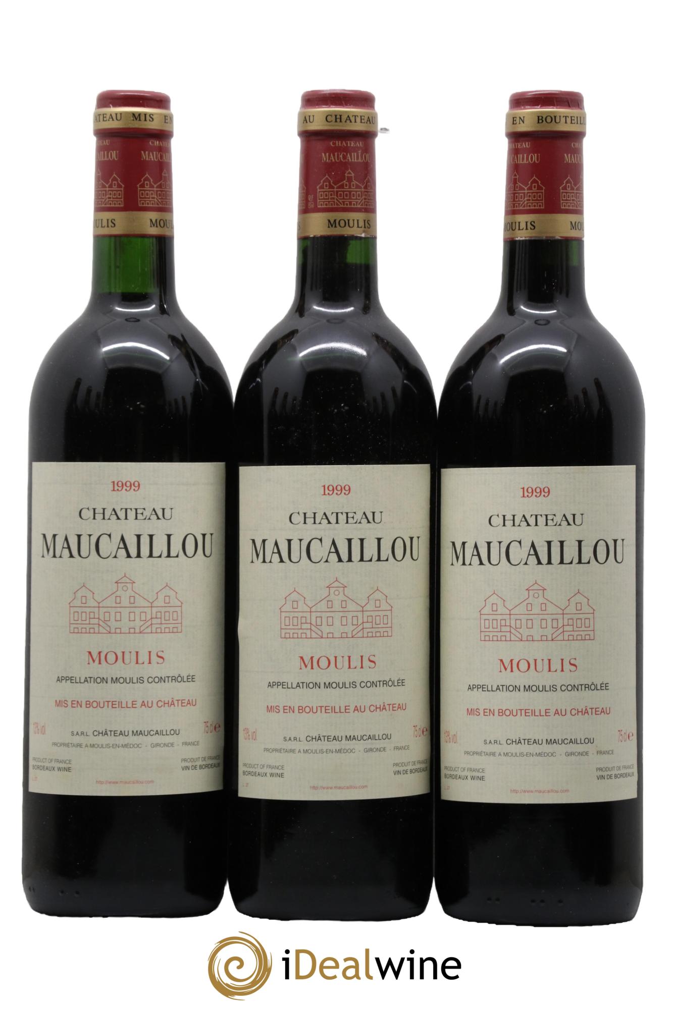 Château Maucaillou 1999 - Lotto di 12 bottiglie - 1